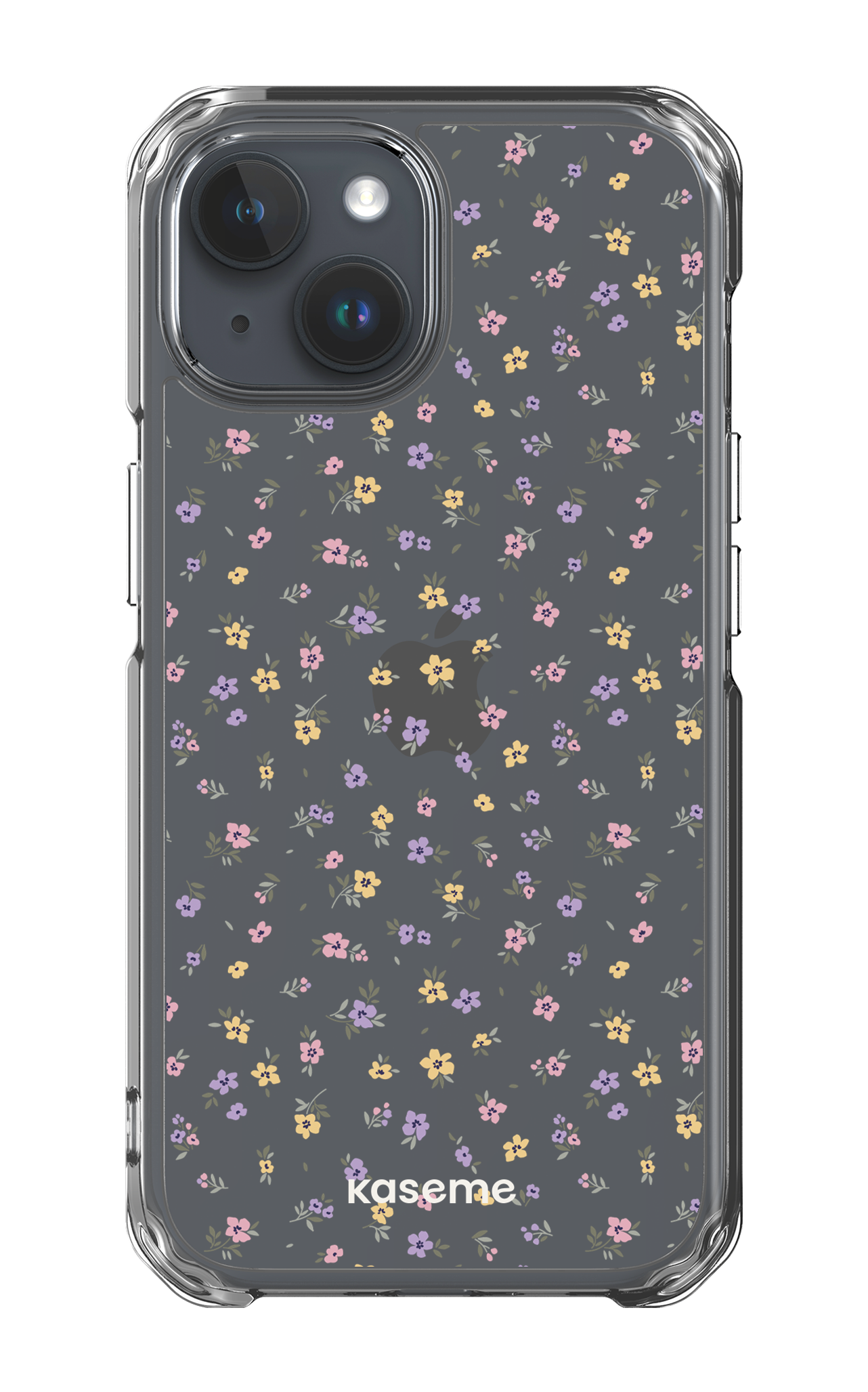 Porcelain Blossom Clear Case - iPhone 15