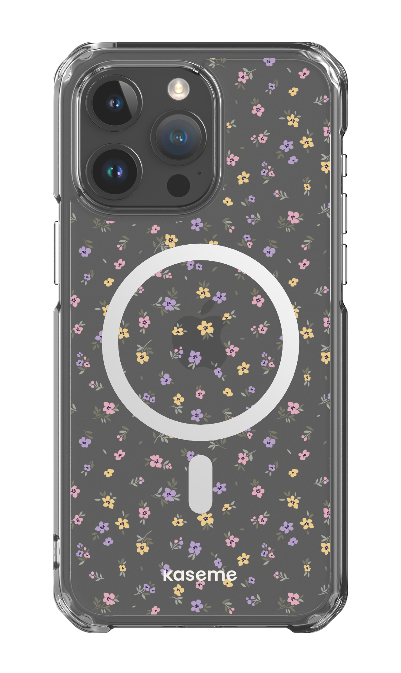 Porcelain Blossom Clear Case - iPhone 15 Pro Max