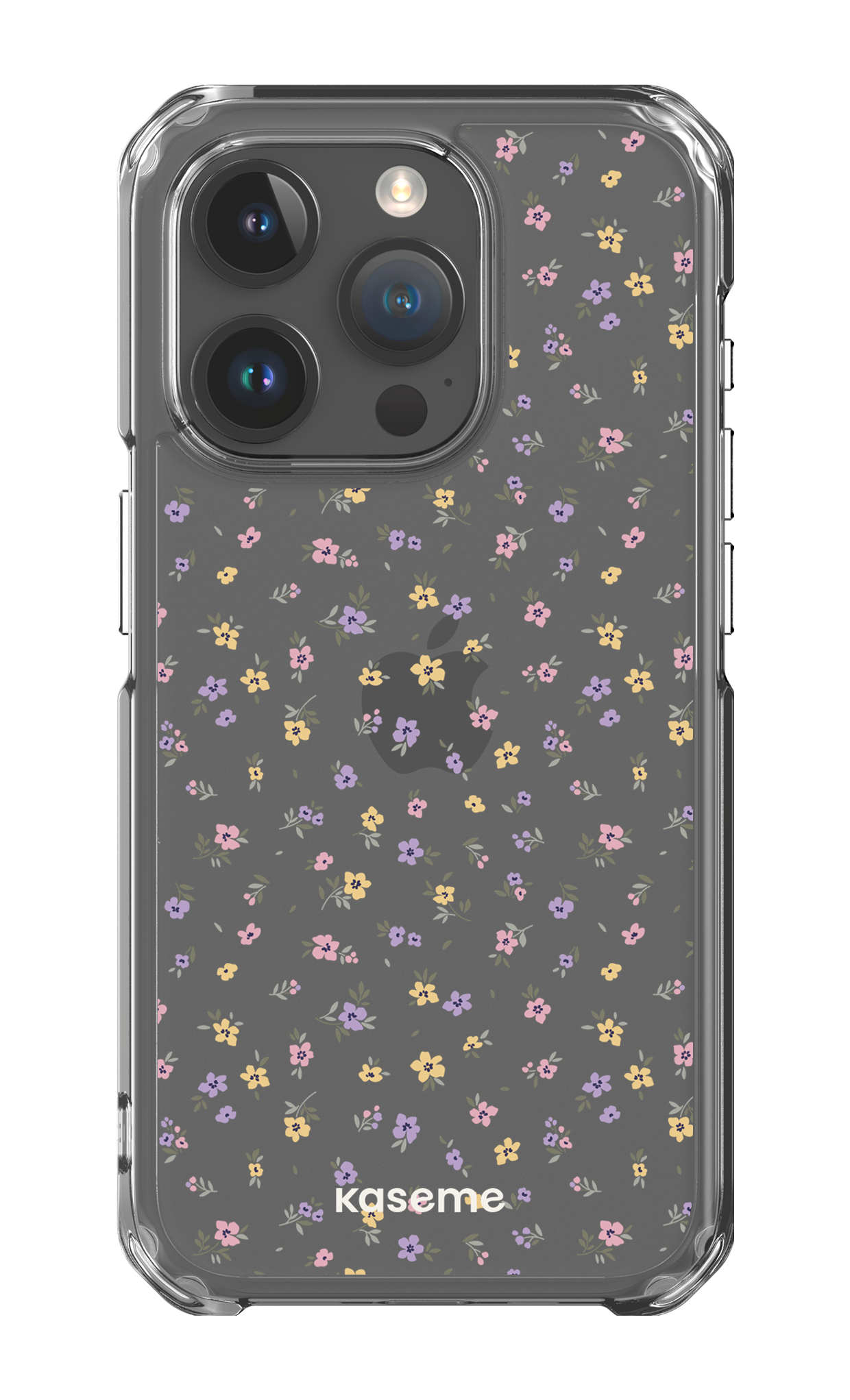 Porcelain Blossom Clear Case - iPhone 15 Pro