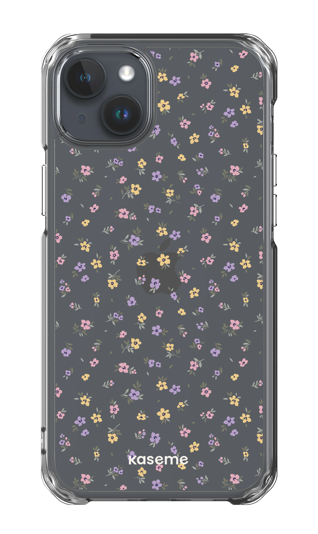 Porcelain Blossom Clear Case - iPhone 15 Plus