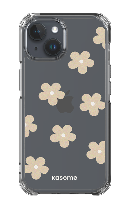 Woodstock Beige Clear Case - iPhone 15