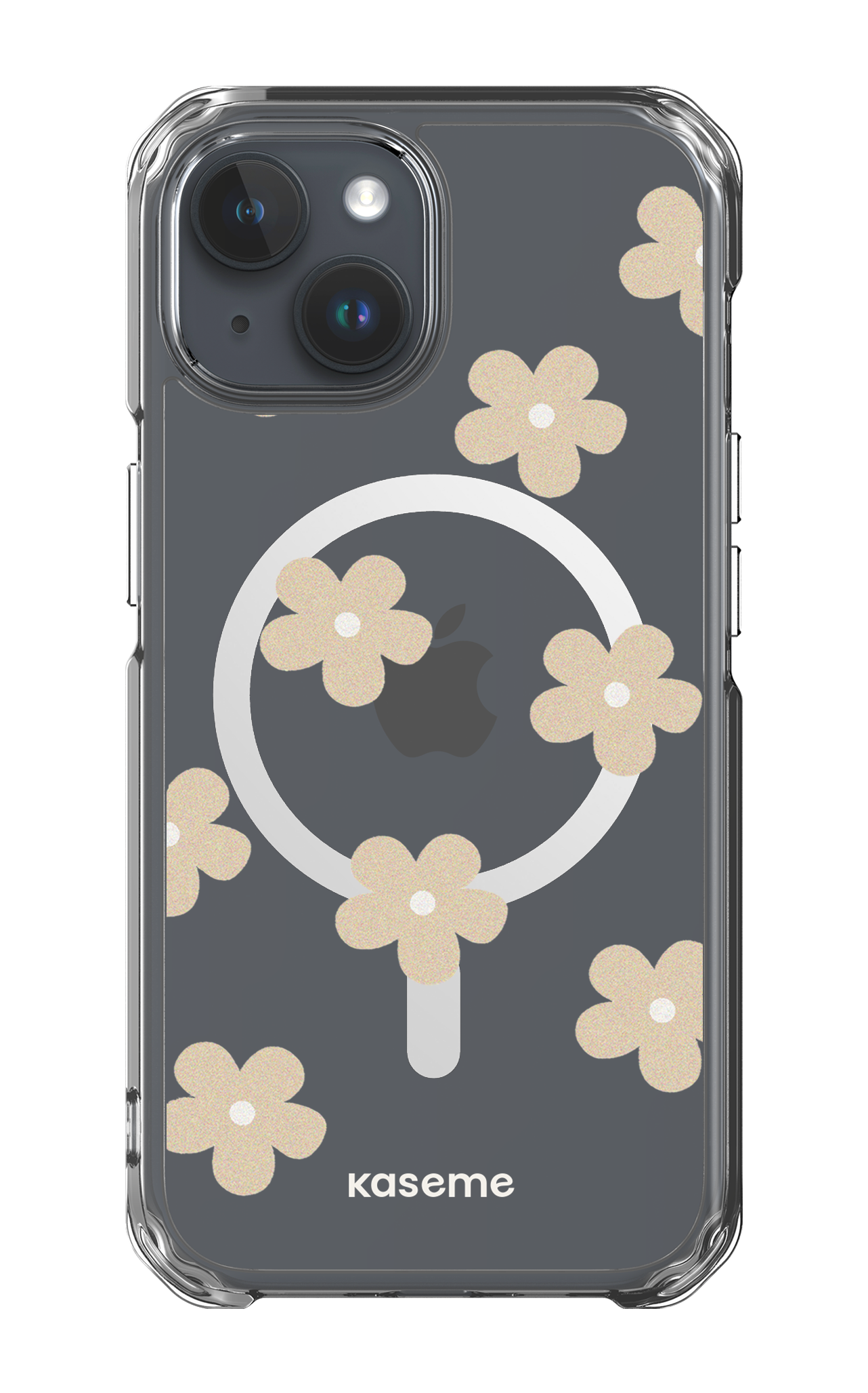 Woodstock Beige Clear Case - iPhone 15