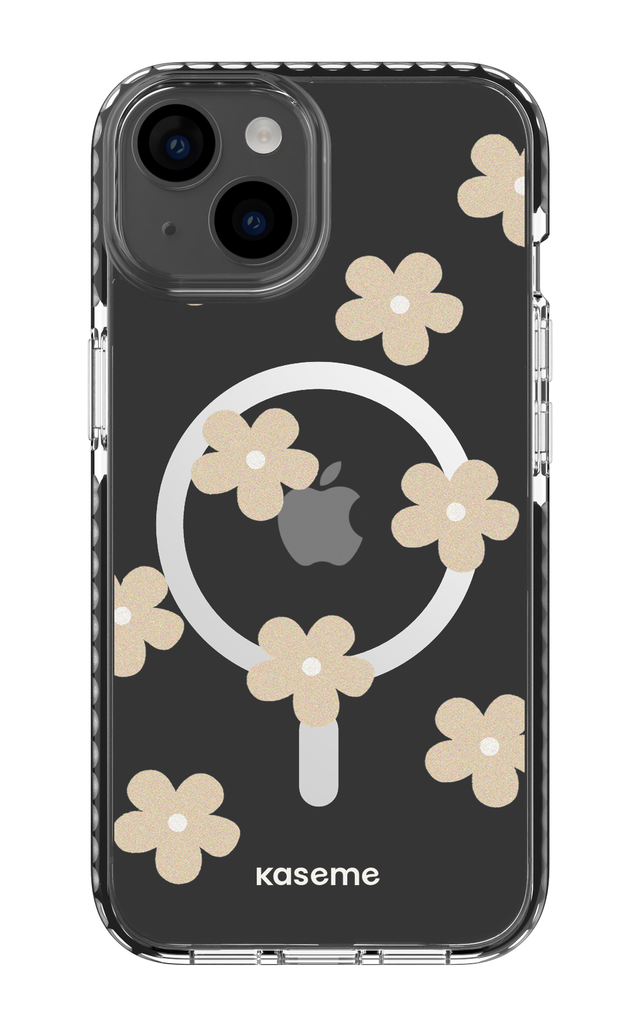 Woodstock Beige Clear Case - iPhone 14