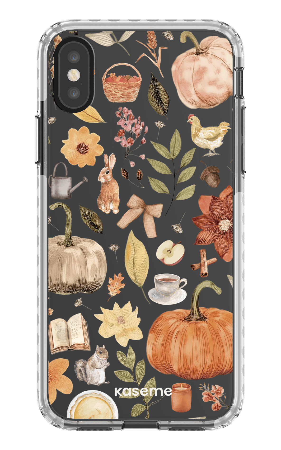 Harvest Hues Clear Case - iPhone X/Xs