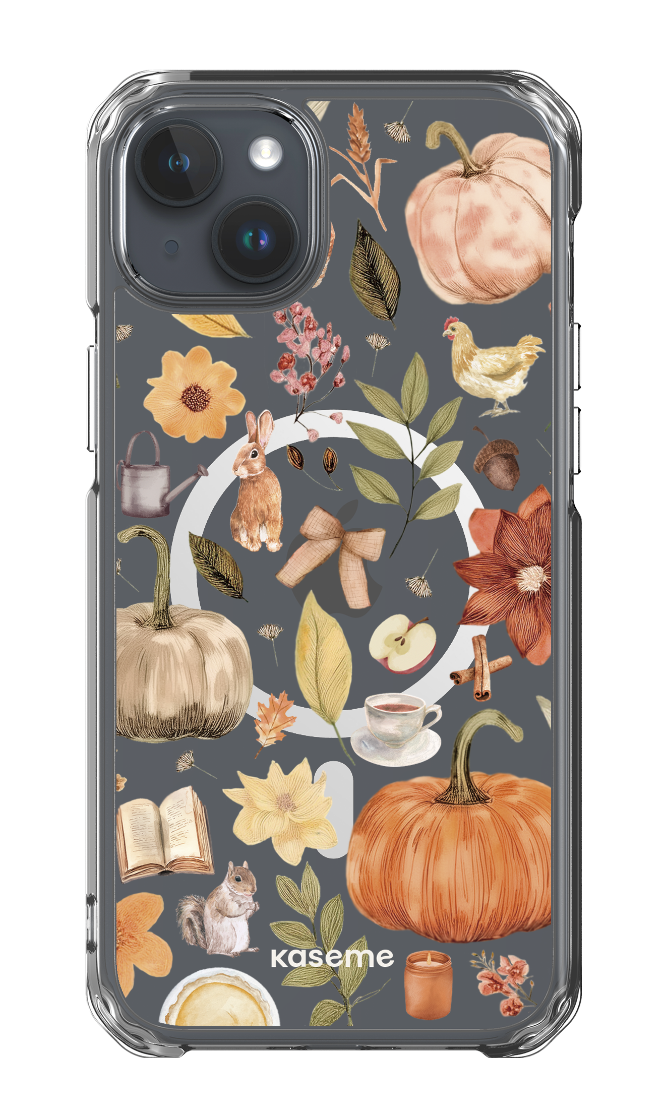 Harvest Hues Clear Case - iPhone 15 Plus