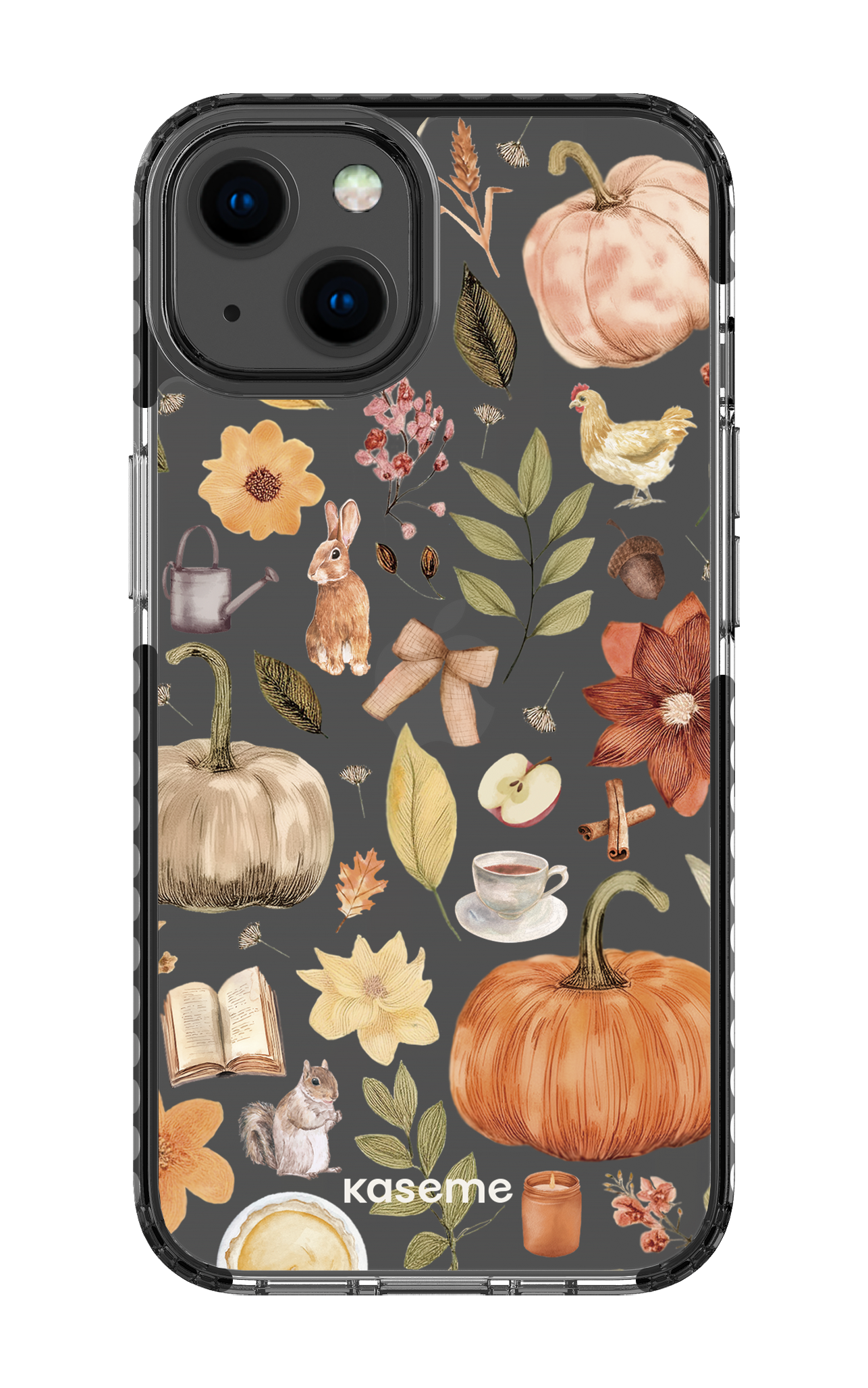 Harvest Hues Clear Case - iPhone 13