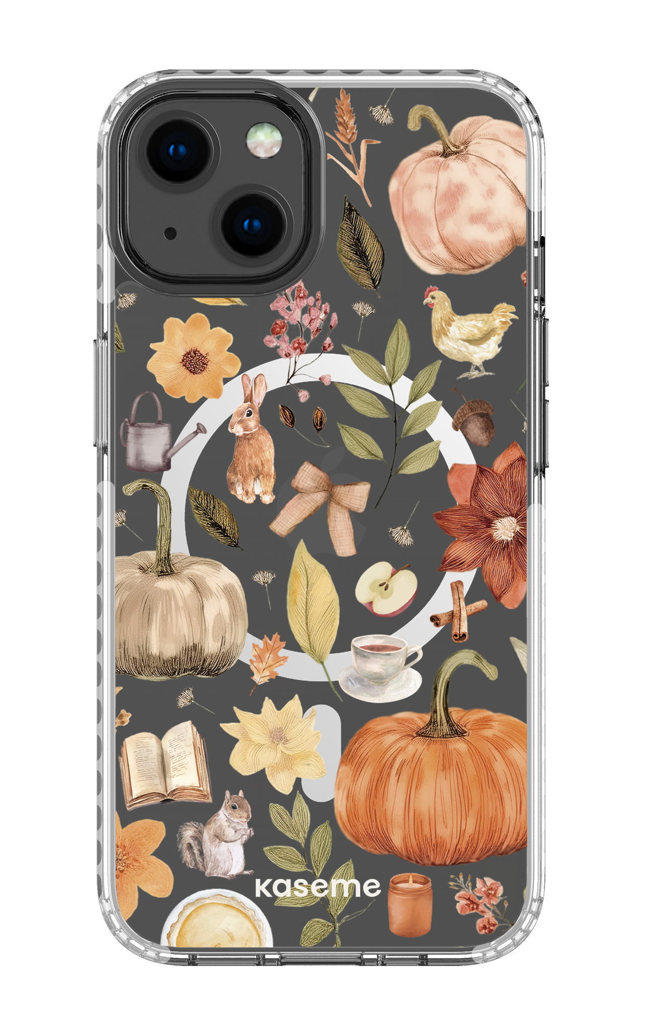 Harvest Hues Clear Case - iPhone 13