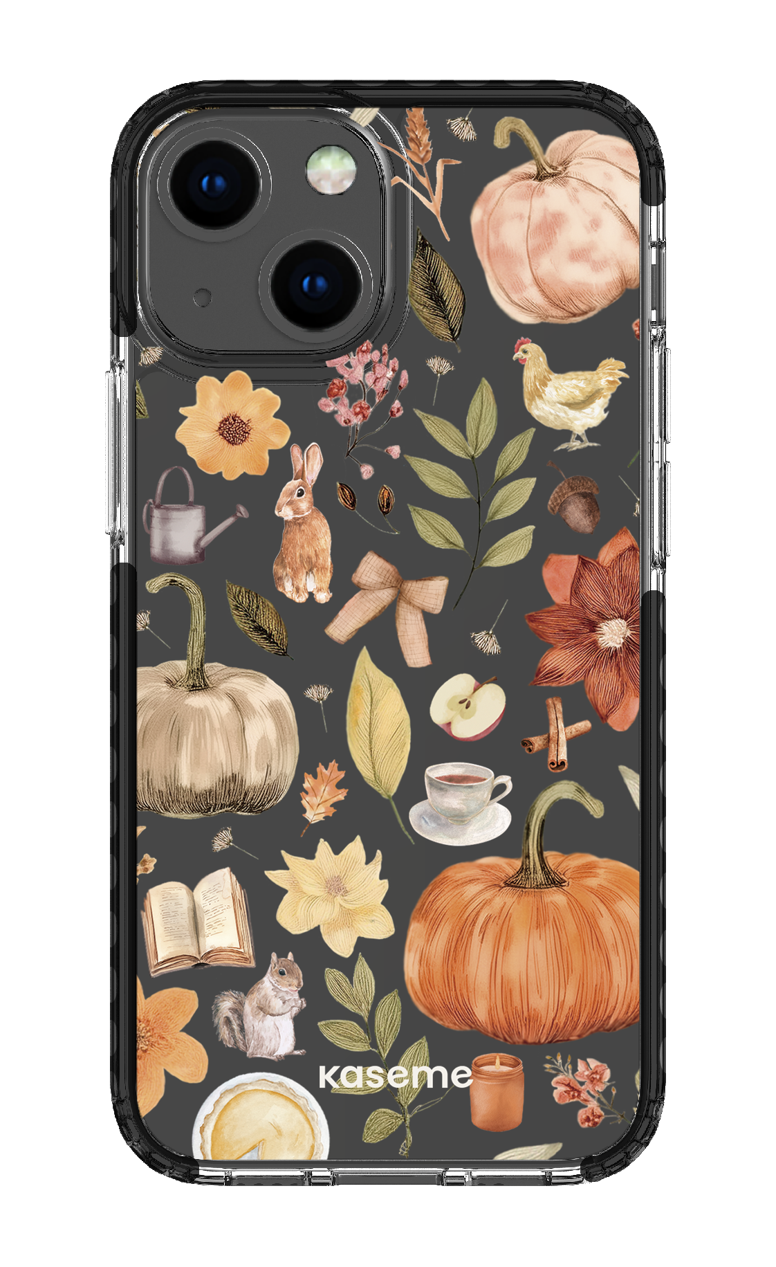 Harvest Hues Clear Case - iPhone 13 Mini