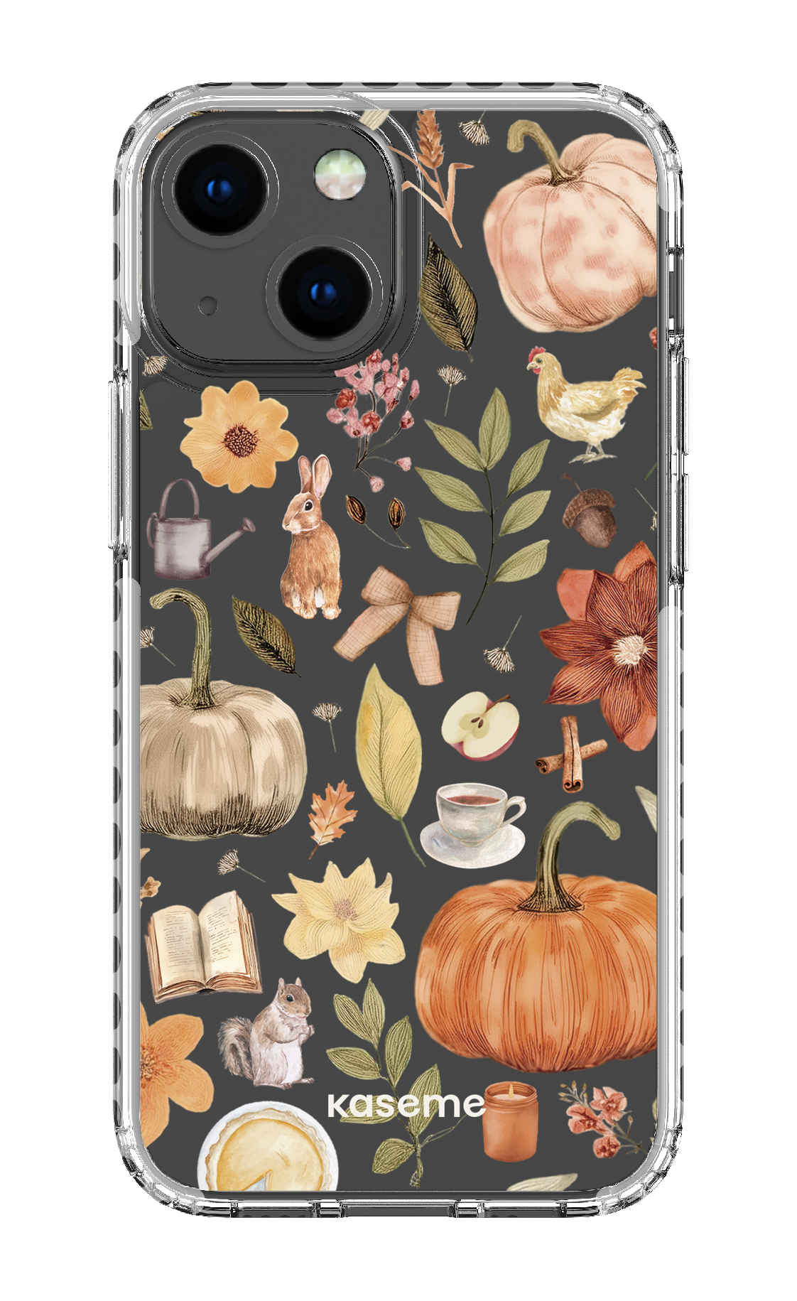 Harvest Hues Clear Case - iPhone 13 Mini