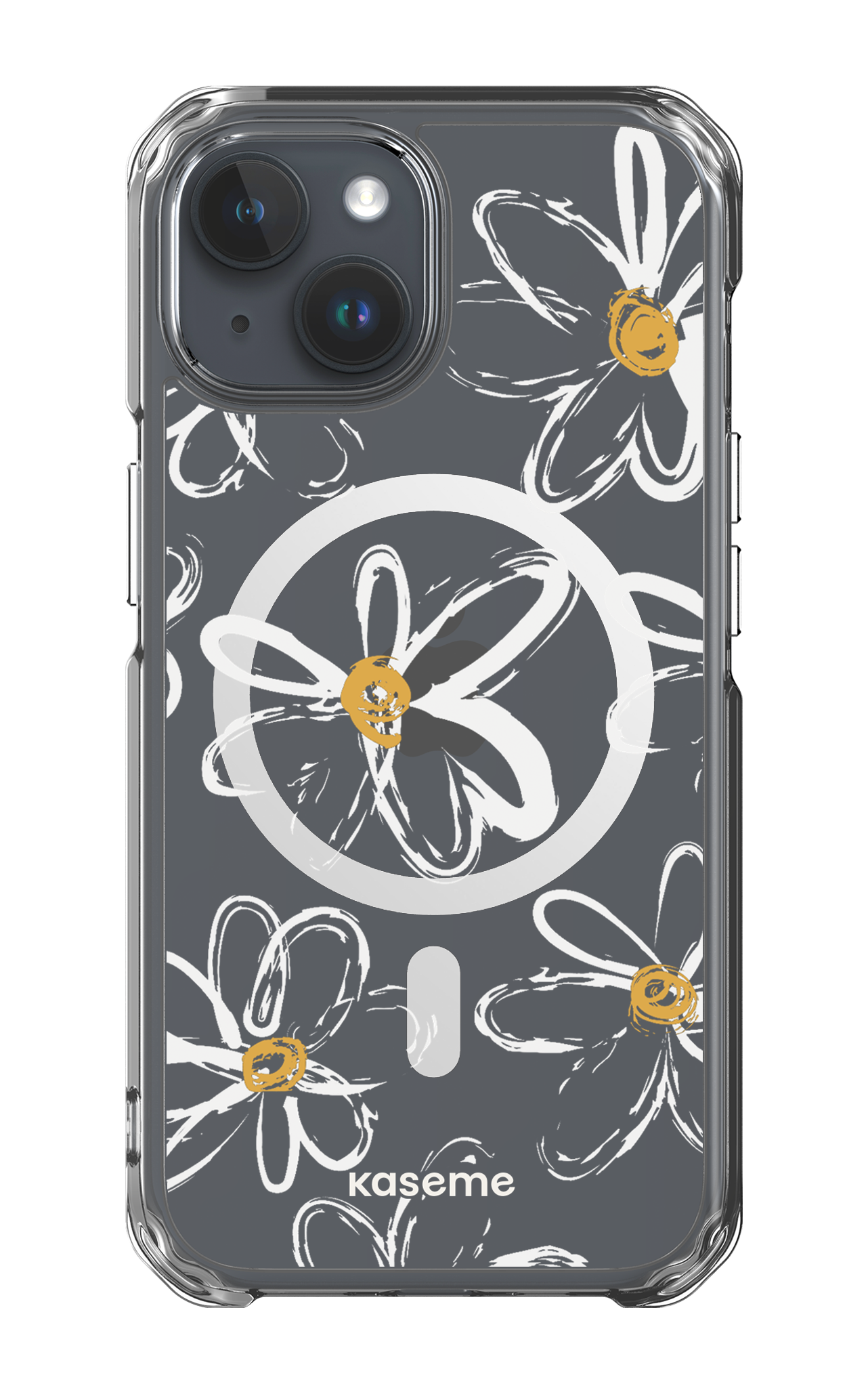 Give me flowers Clear Case - iPhone 15