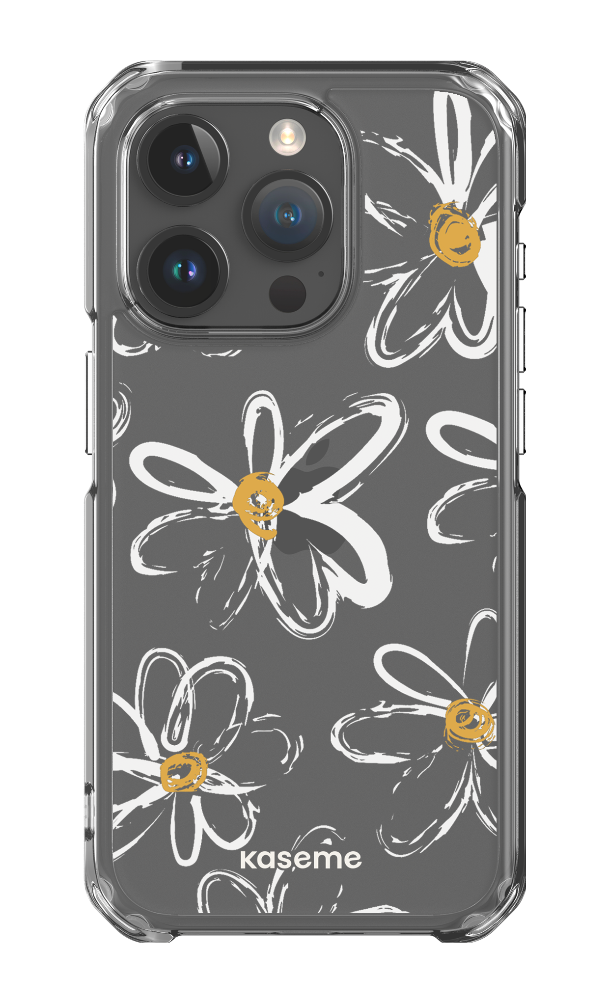 Give me flowers Clear Case - iPhone 15 Pro