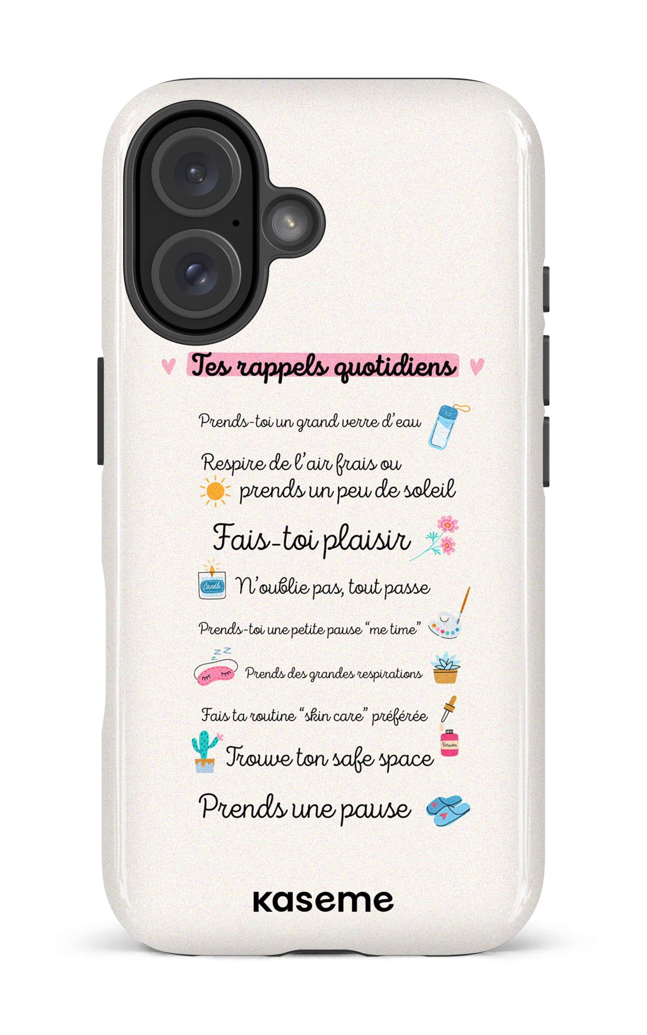 Tes rappels quotidiens - iPhone 16