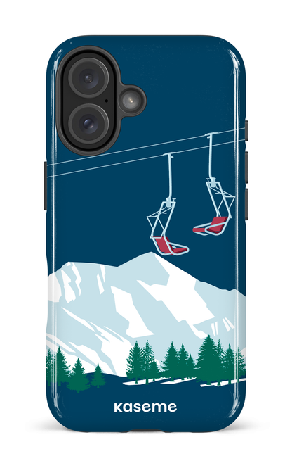 Ski Lift Blue - iPhone 16