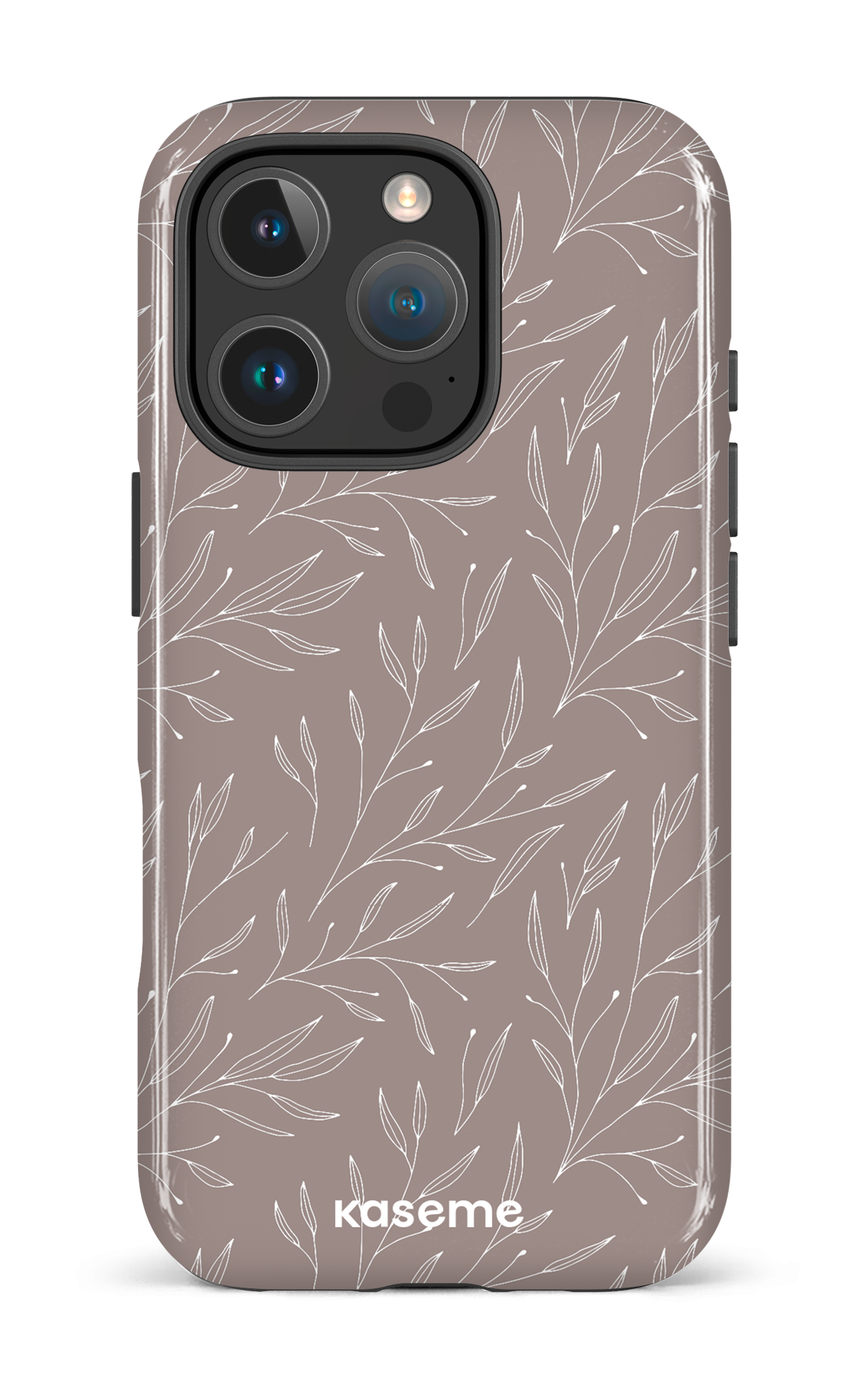 Hibiscus Grey - iPhone 16 Pro