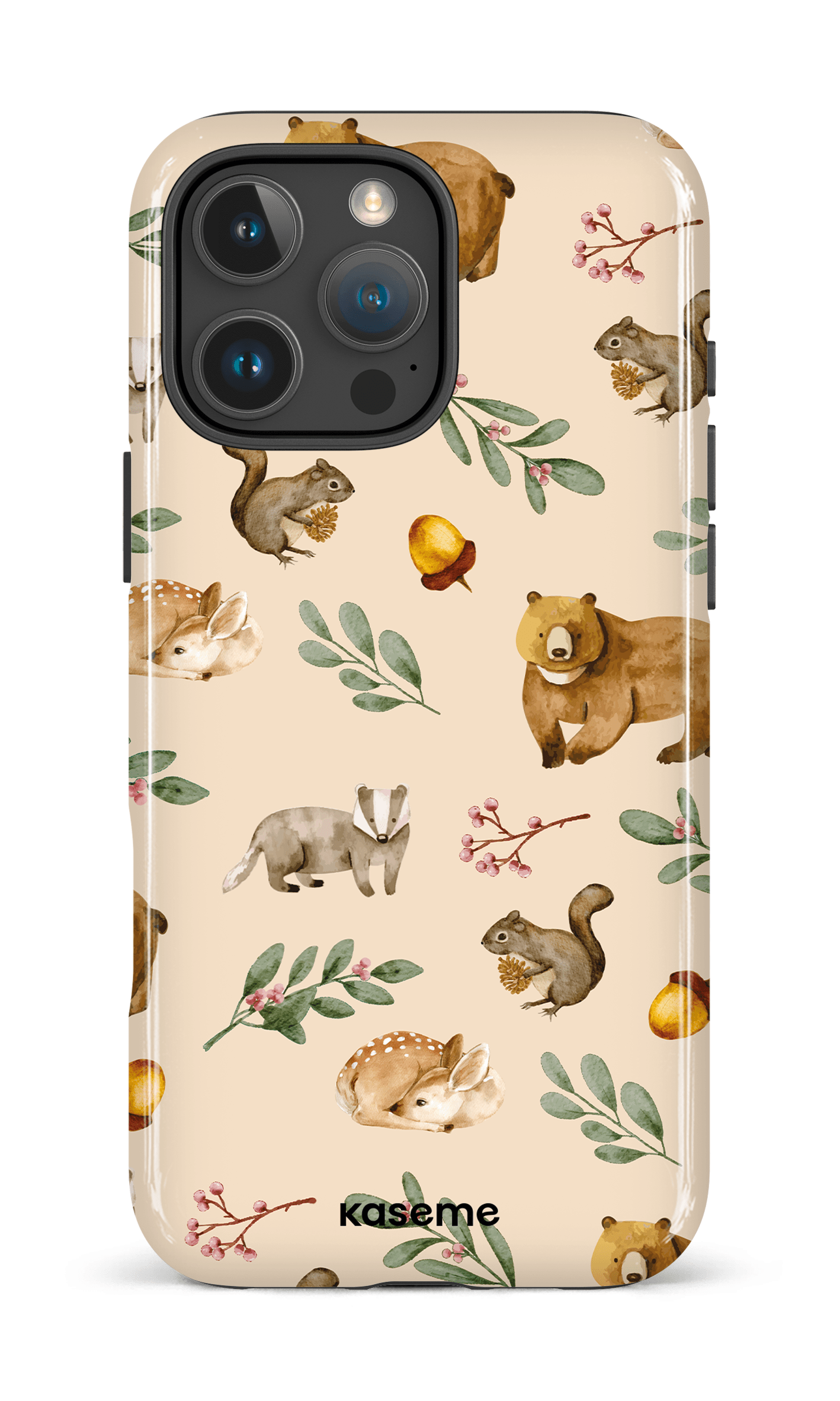 Furry Forest Beige - iPhone 16 Pro Max