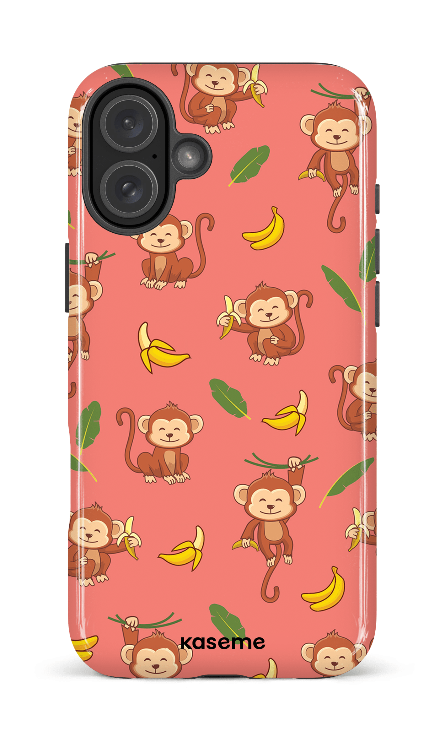 Happy Monkey red - iPhone 16 Plus