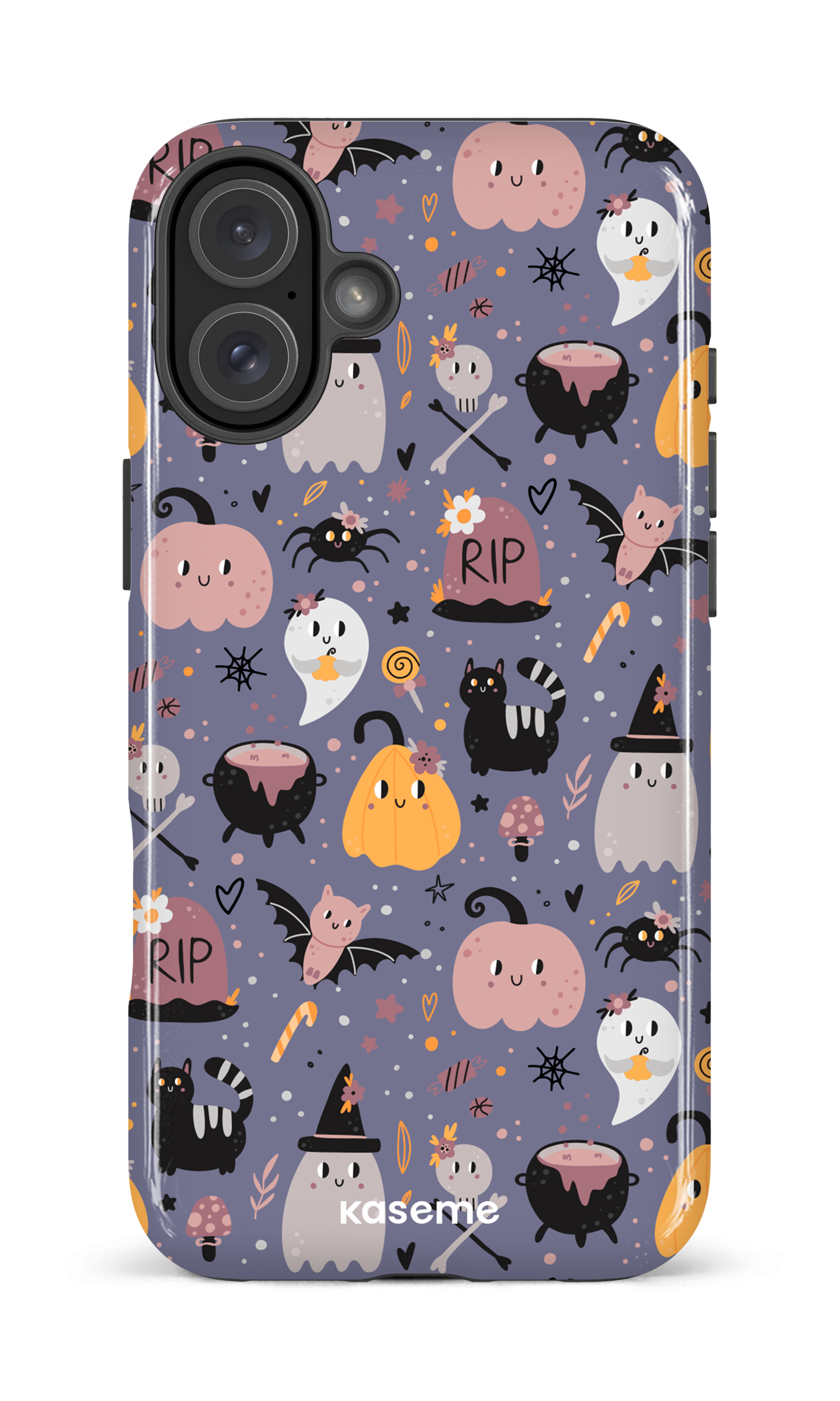 Trick or Threat Purple - iPhone 16 Plus