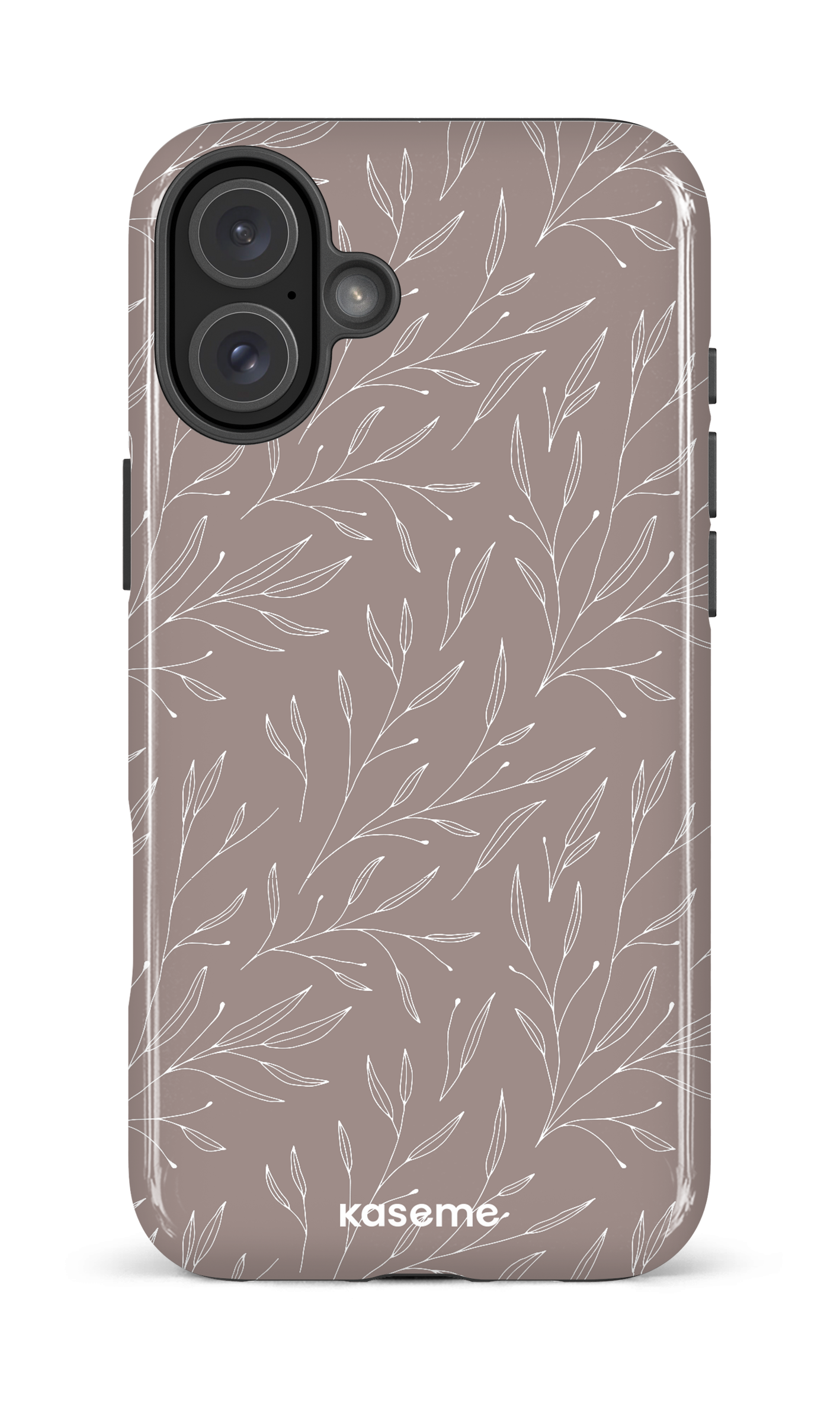 Hibiscus Grey - iPhone 16 Plus