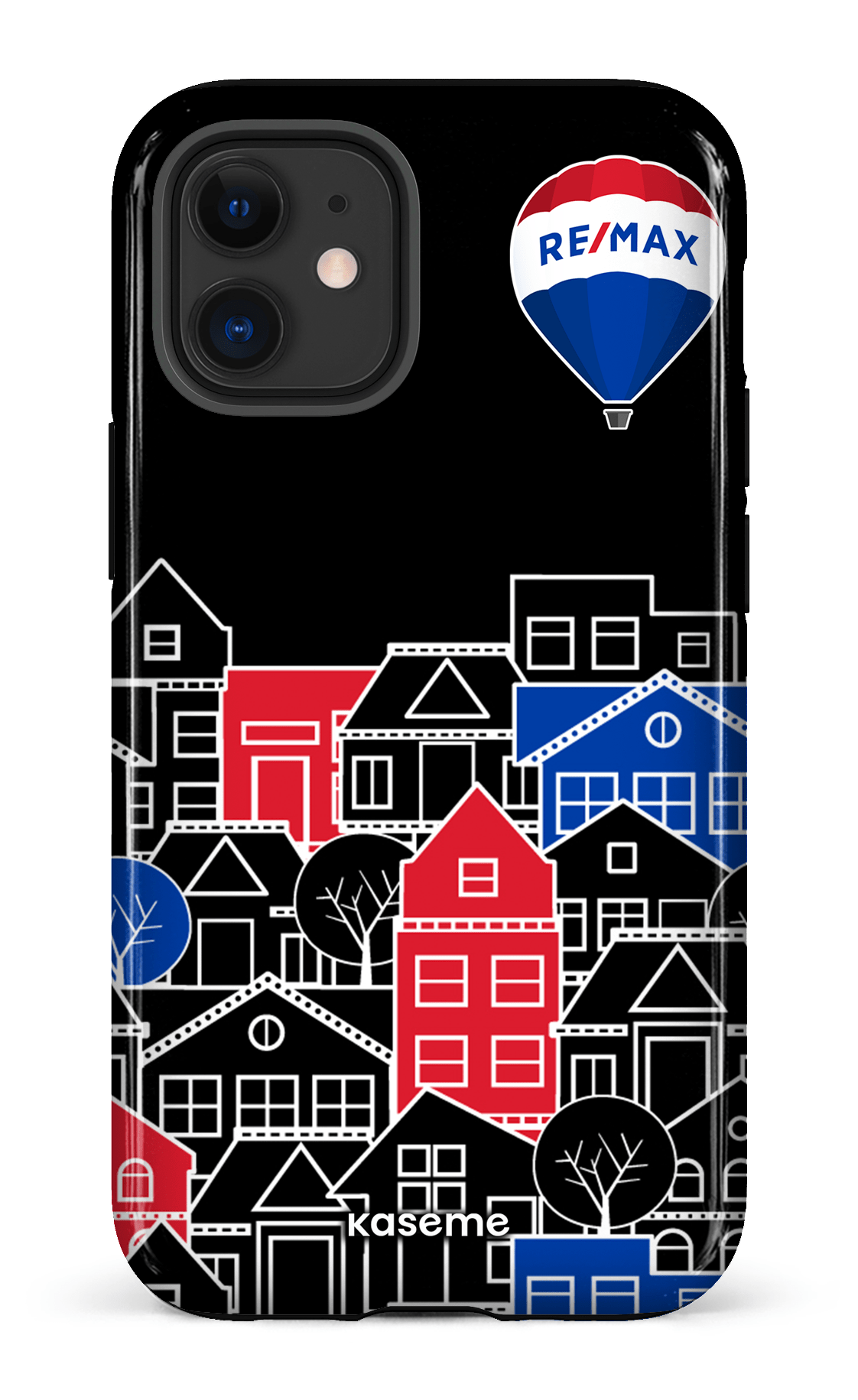 Bâtiments RE/MAX Noir - iPhone 12 Mini