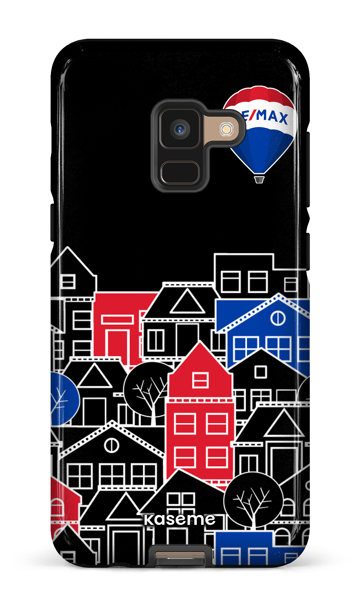 Bâtiments RE/MAX Noir - Galaxy A8