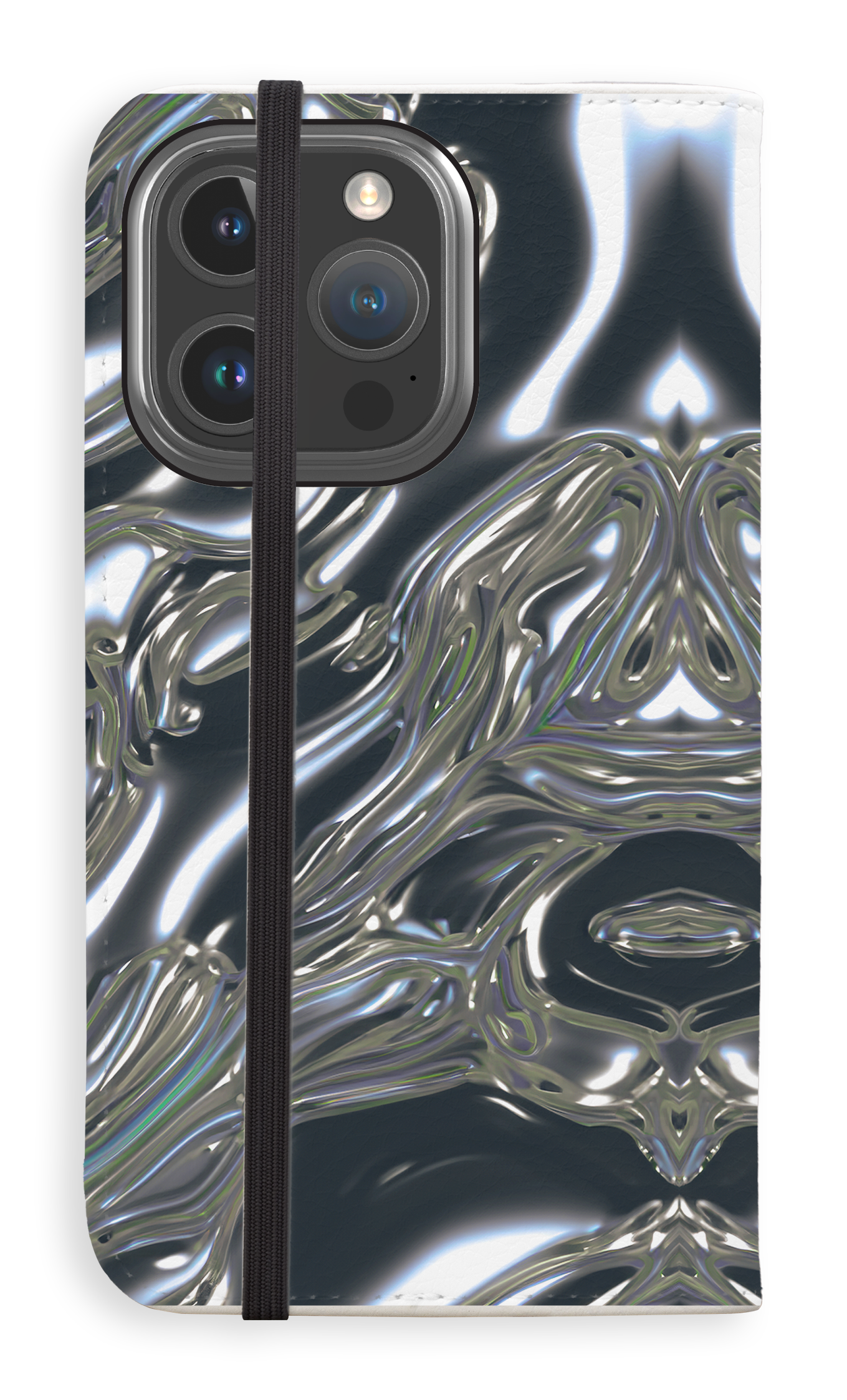 Holographic Horizon - Folio Case - iPhone 16 Pro