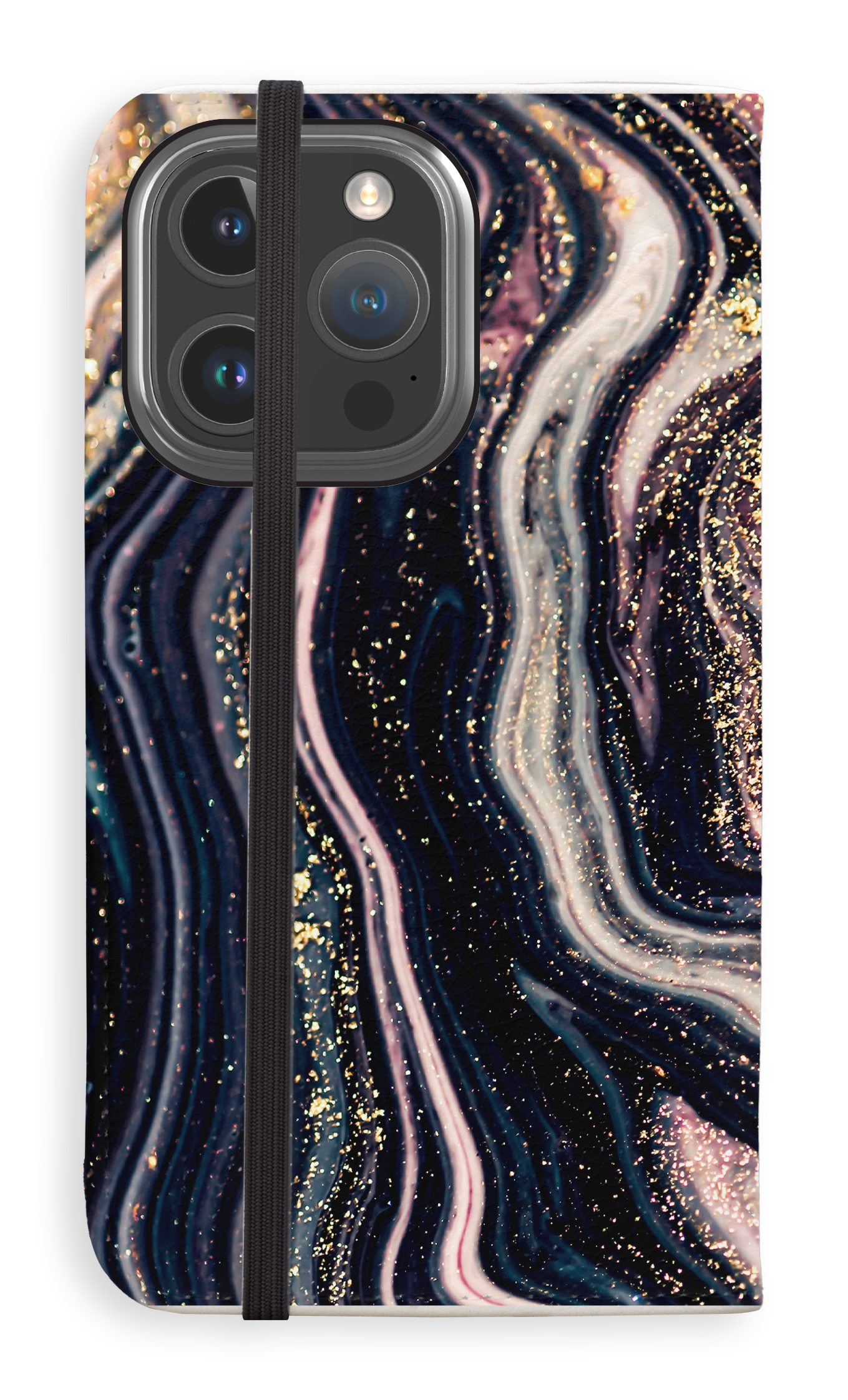 Shimmering Secrets - Folio Case - iPhone 16 Pro