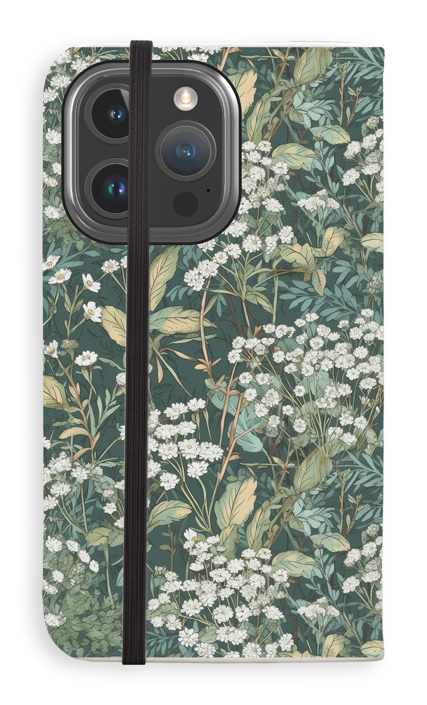 Untamed Blossom - Folio Case - iPhone 16 Pro