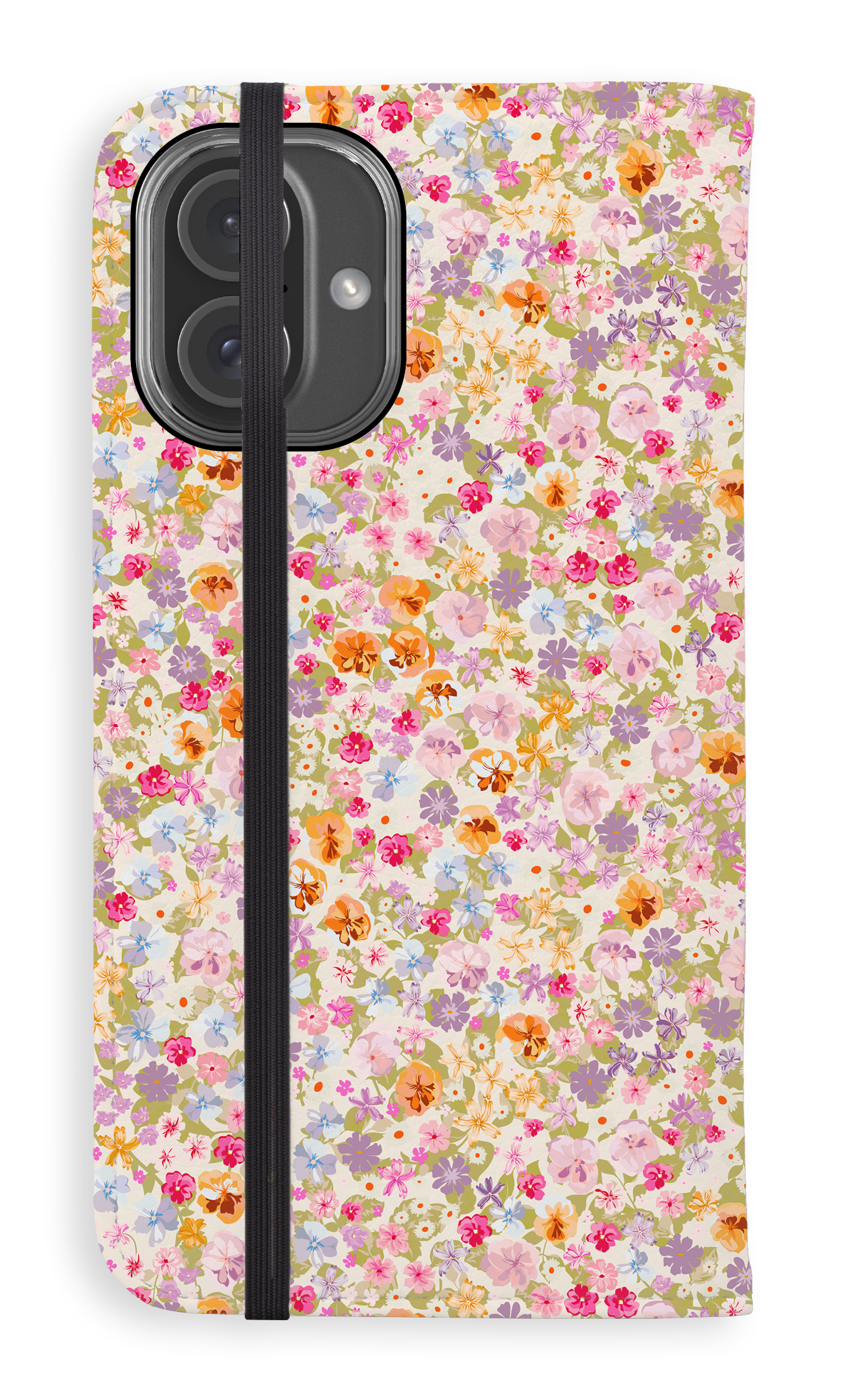 Pansy  - Folio Case - iPhone 16 Plus