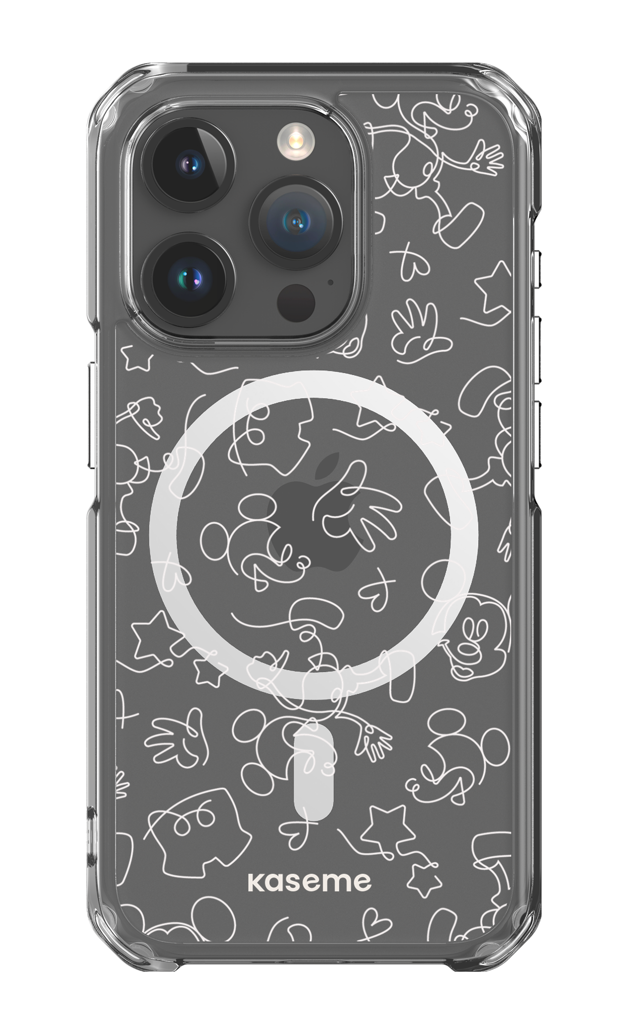 Doodle Clear Case - iPhone 15 Pro