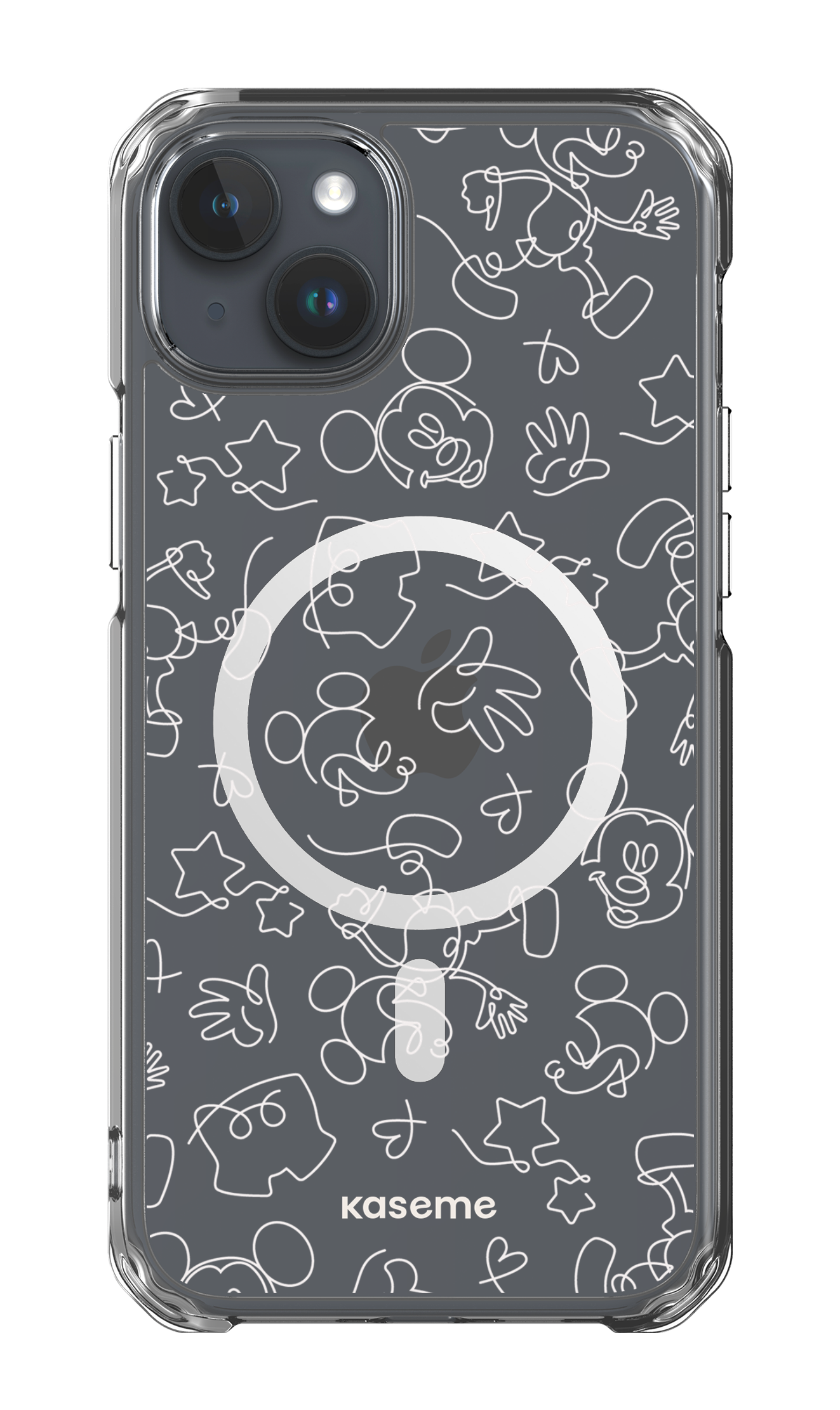 Doodle Clear Case - iPhone 15 Plus