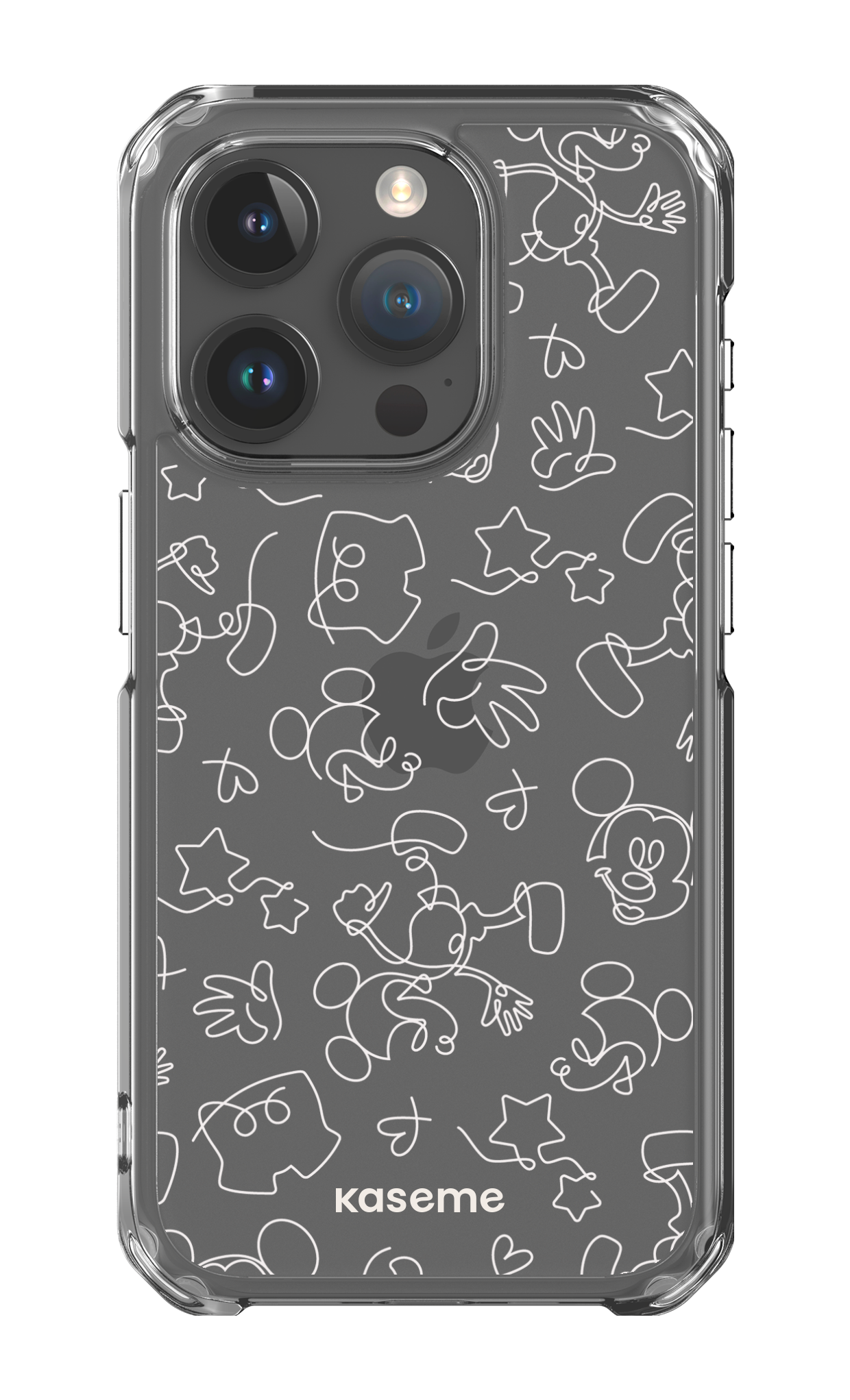 Doodle Clear Case - iPhone 15 Pro