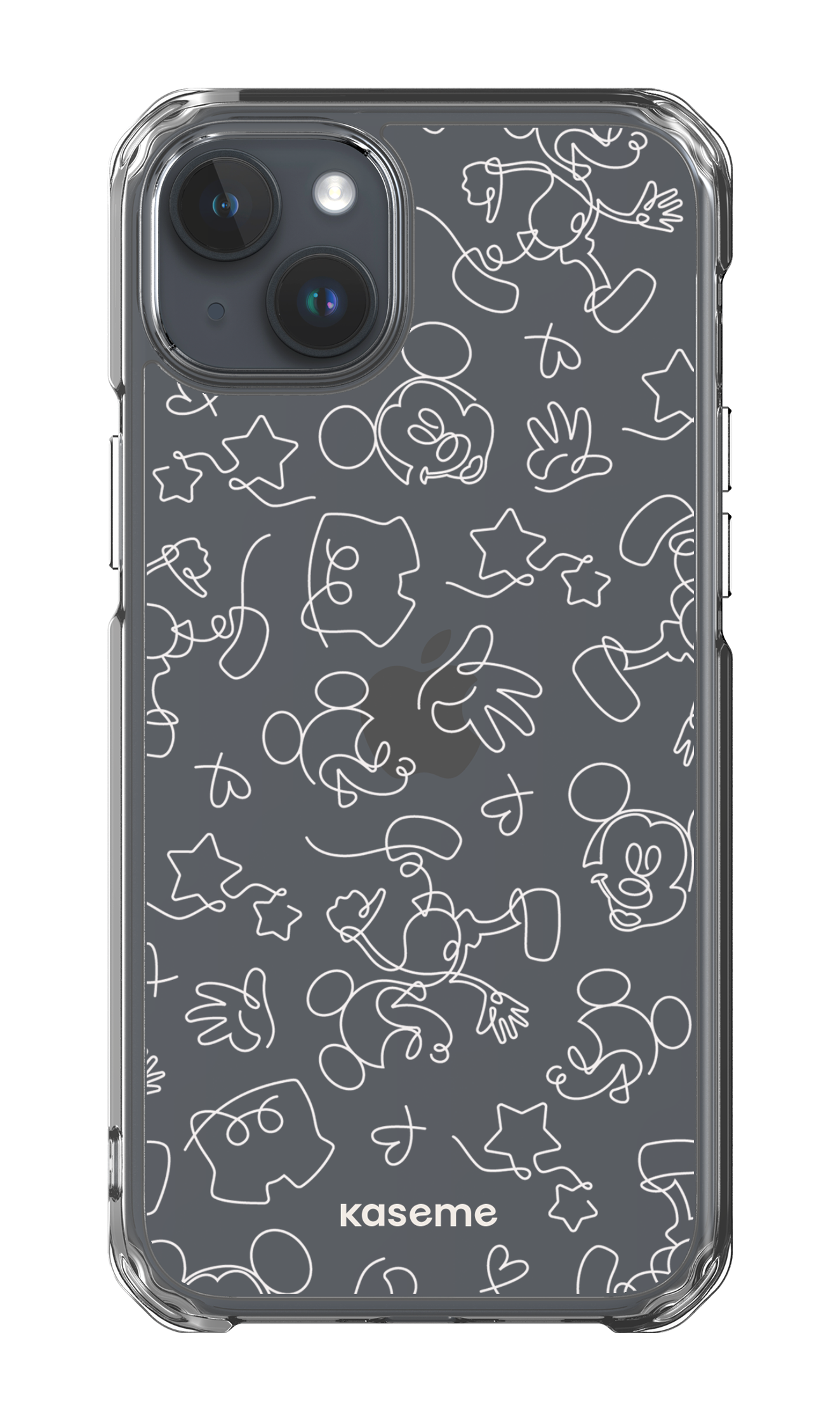 Doodle Clear Case - iPhone 15 Plus