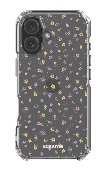 Porcelain Blossom Clear Case - iPhone 16