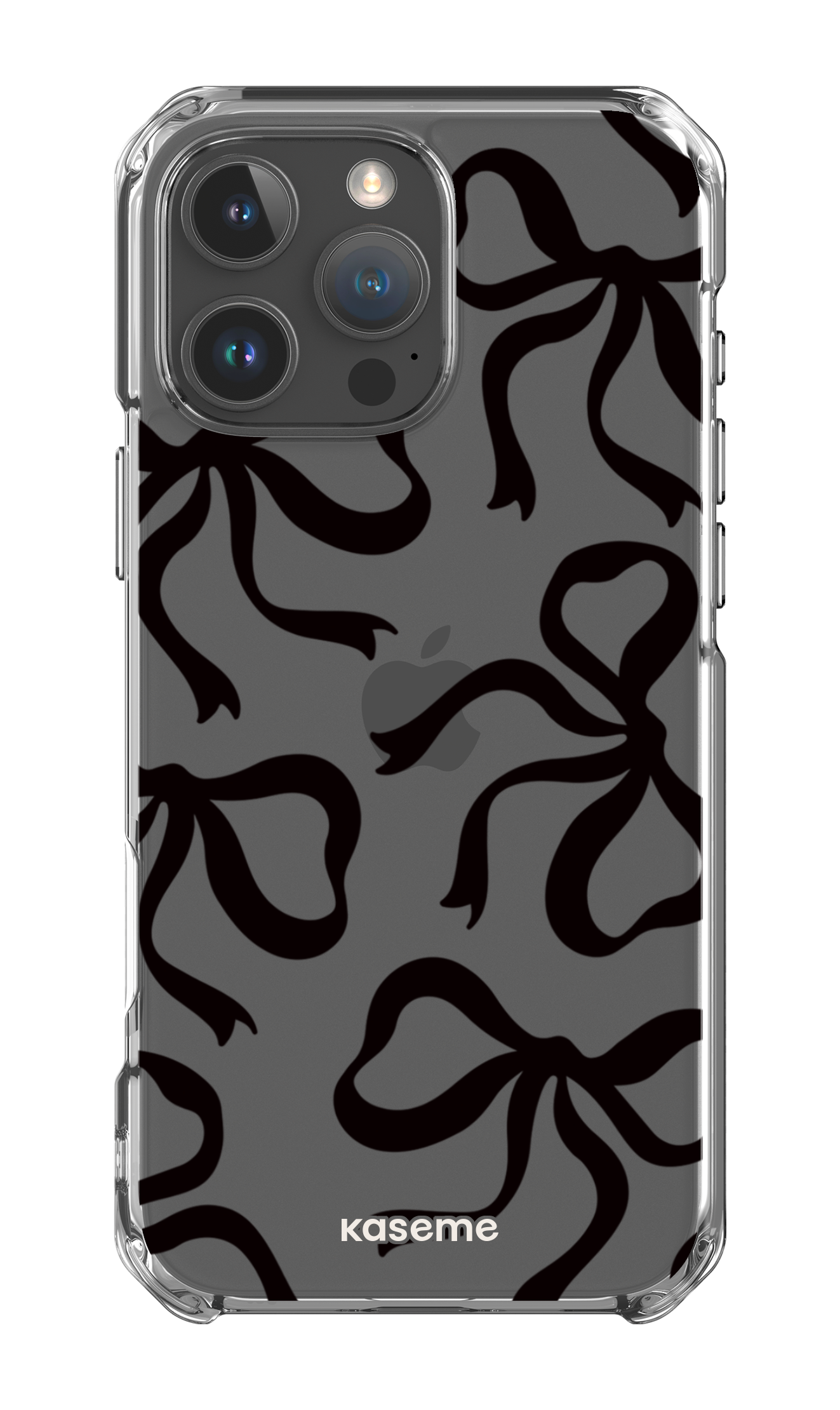 Lace Black Clear Case - iPhone 16 Pro Max