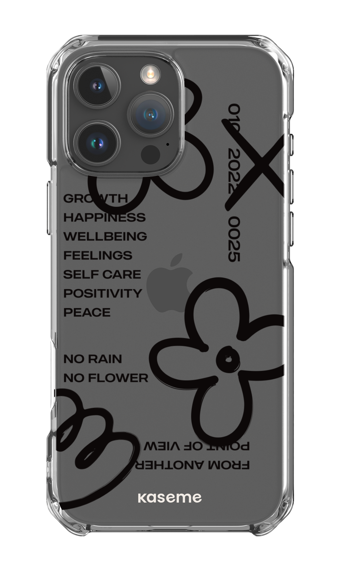 Feelings black clear case - iPhone 16 Pro Max