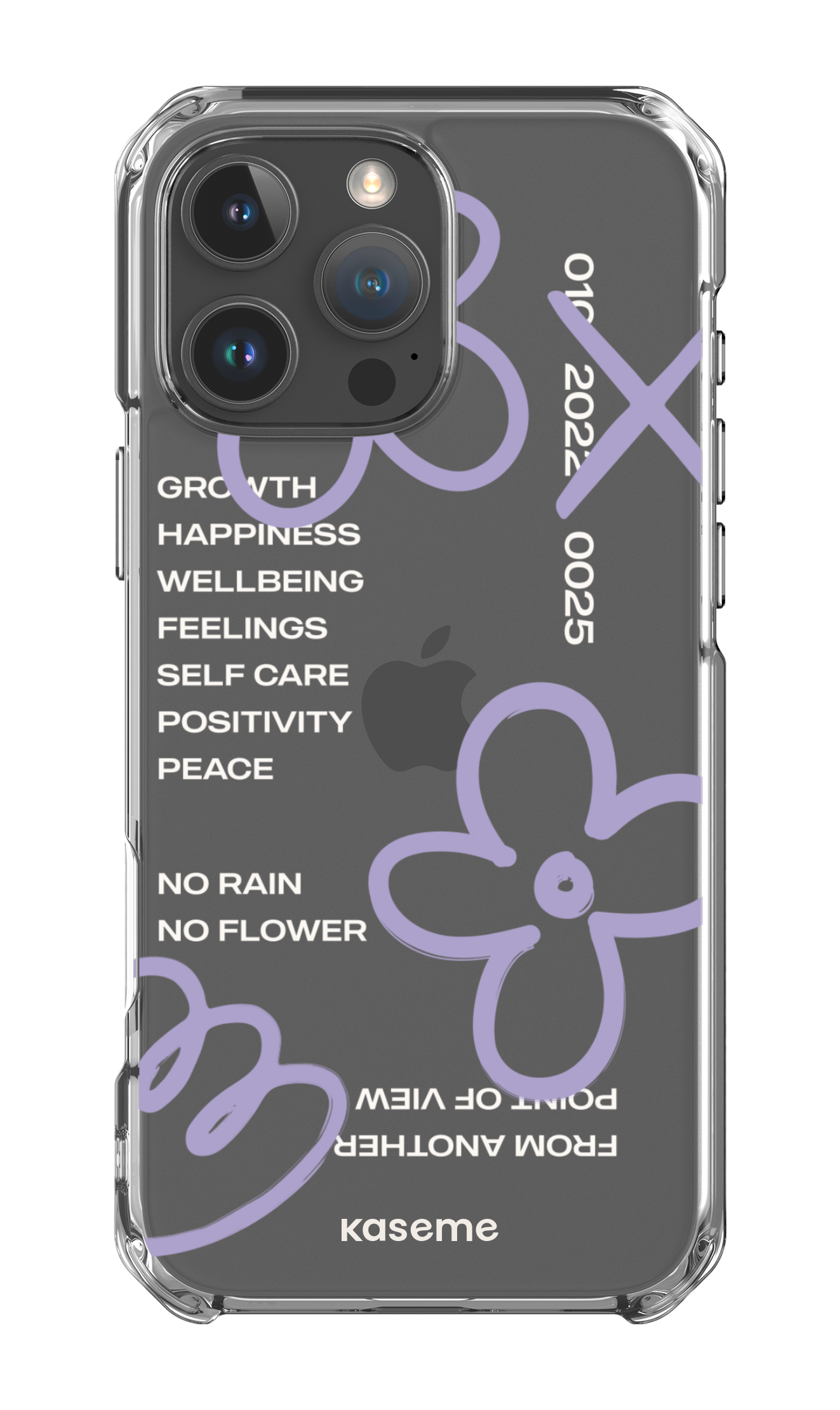 Feelings purple clear case - iPhone 16 Pro Max