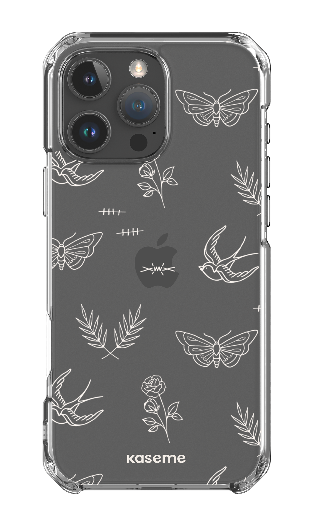 Ink white clear case - iPhone 16 Pro Max