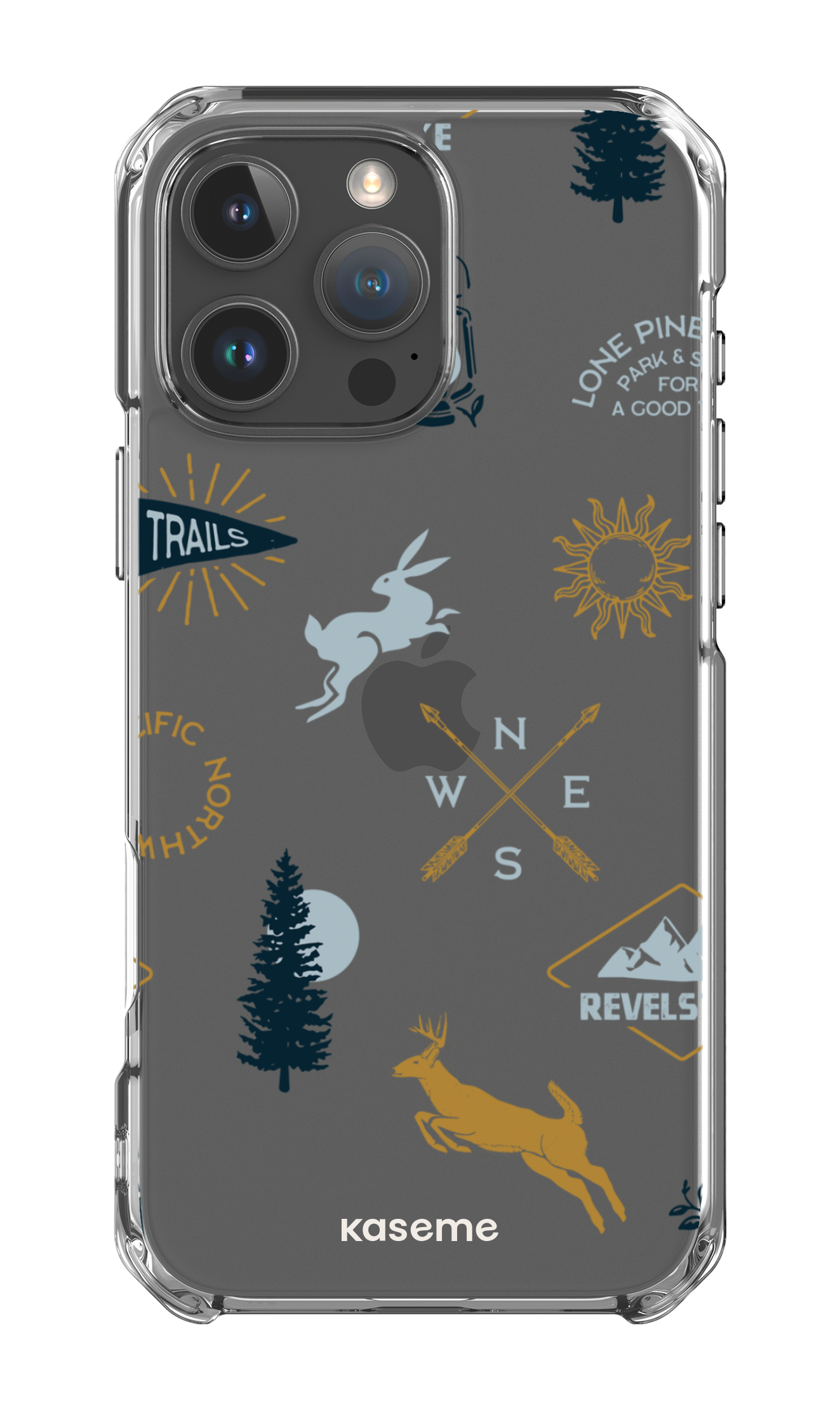 Revelstoke white clear case - iPhone 16 Pro Max