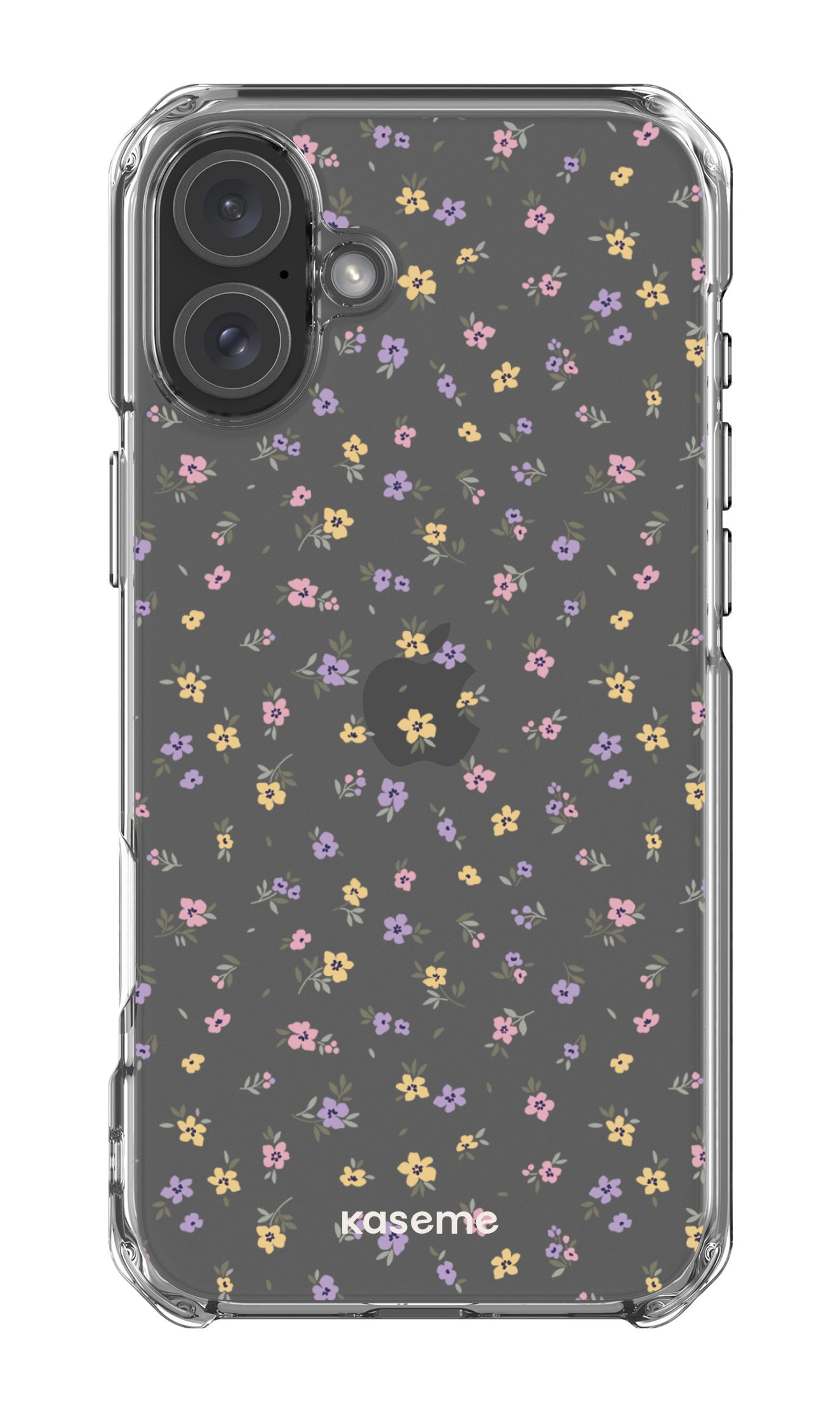 Porcelain Blossom Clear Case - iPhone 16 Plus