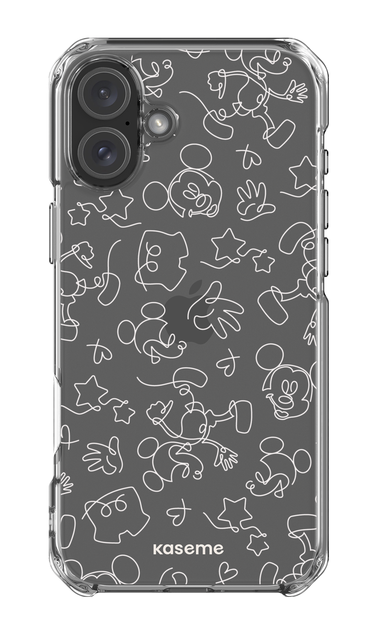 Doodle Clear Case - iPhone 16 Plus