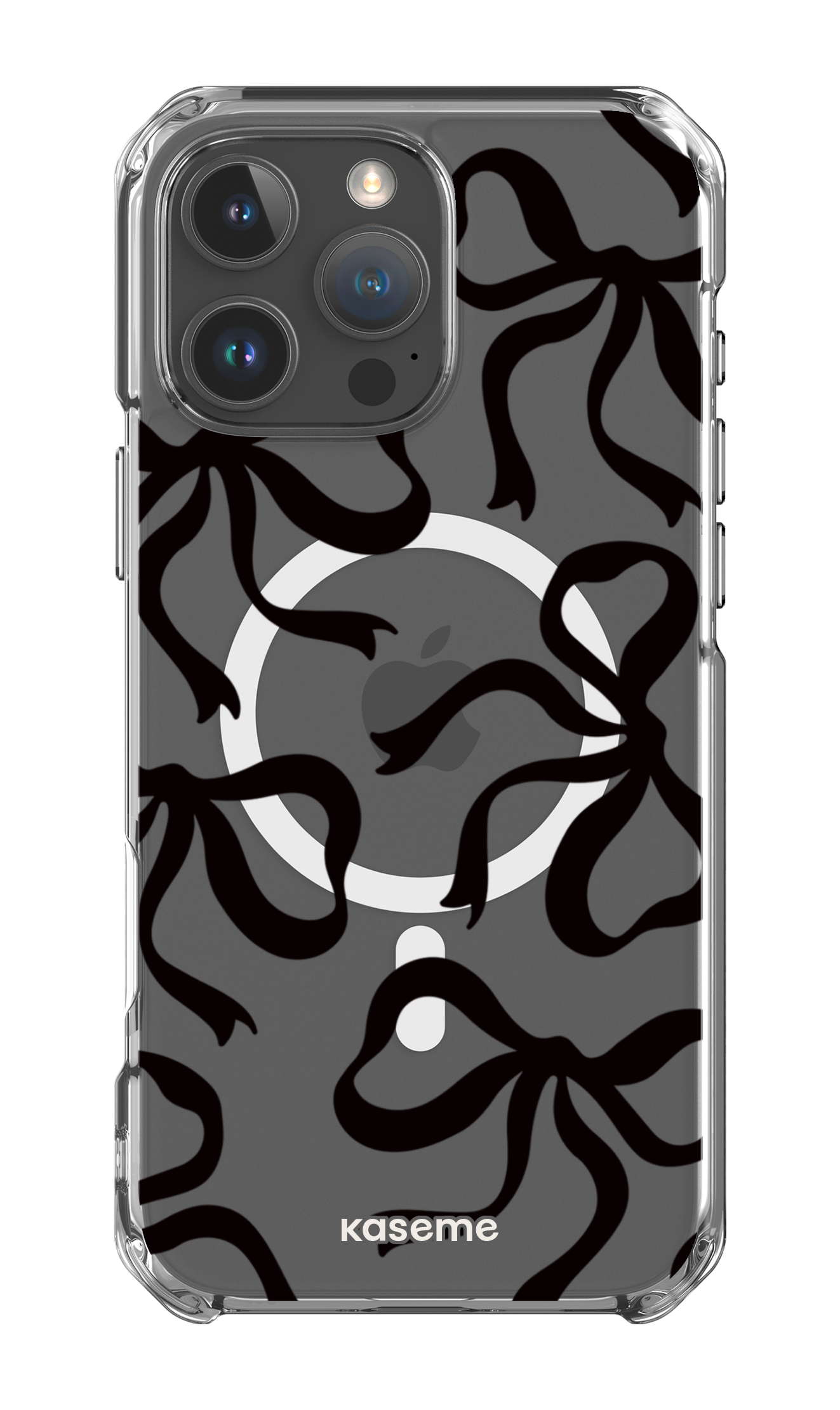 Lace Black Clear Case - iPhone 16 Pro Max