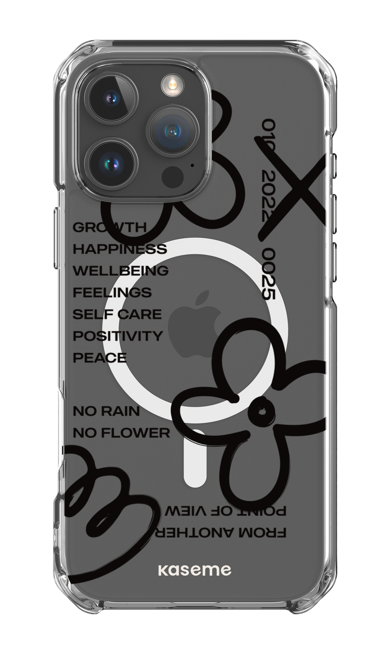 Feelings black clear case - iPhone 16 Pro Max