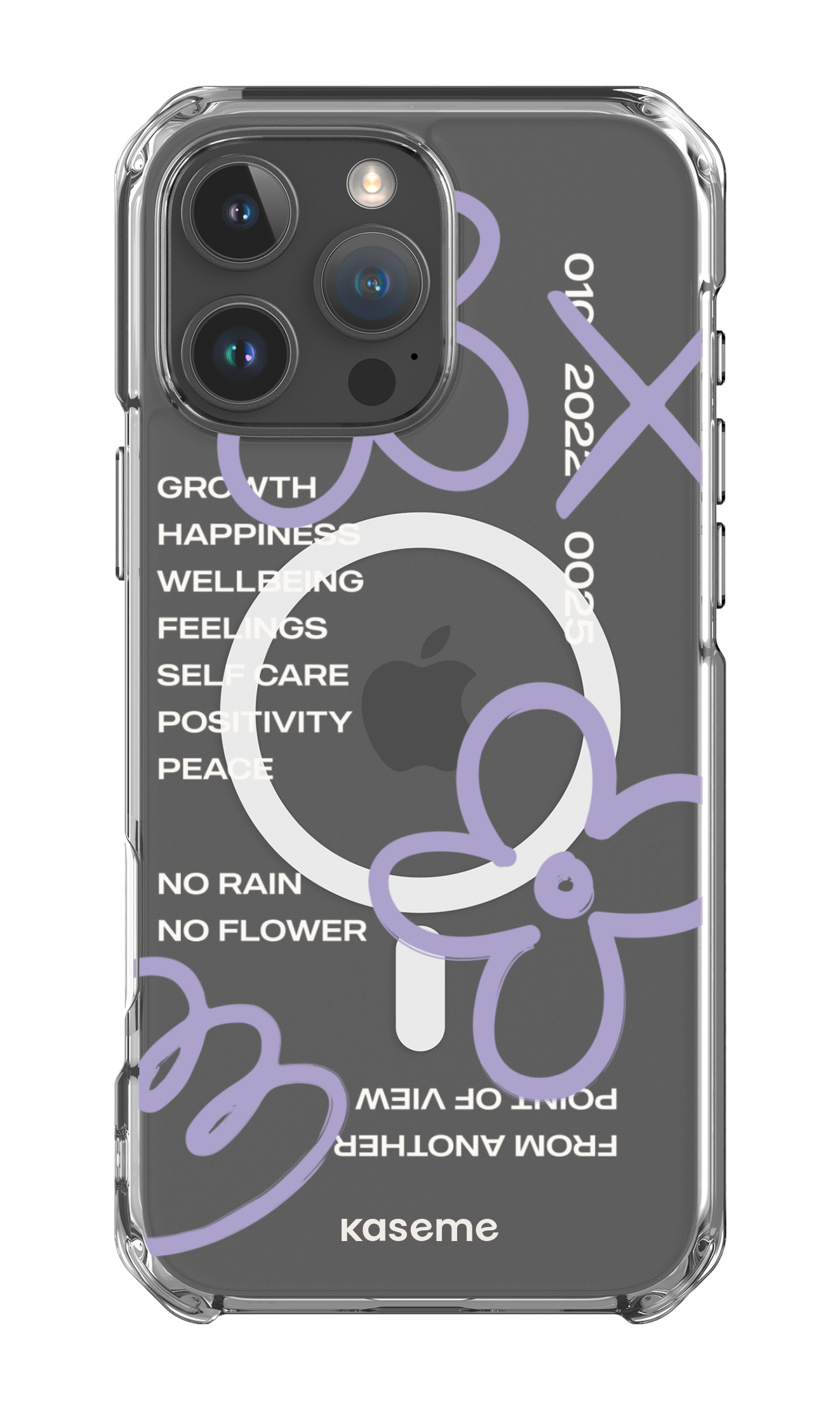 Feelings purple clear case - iPhone 16 Pro Max