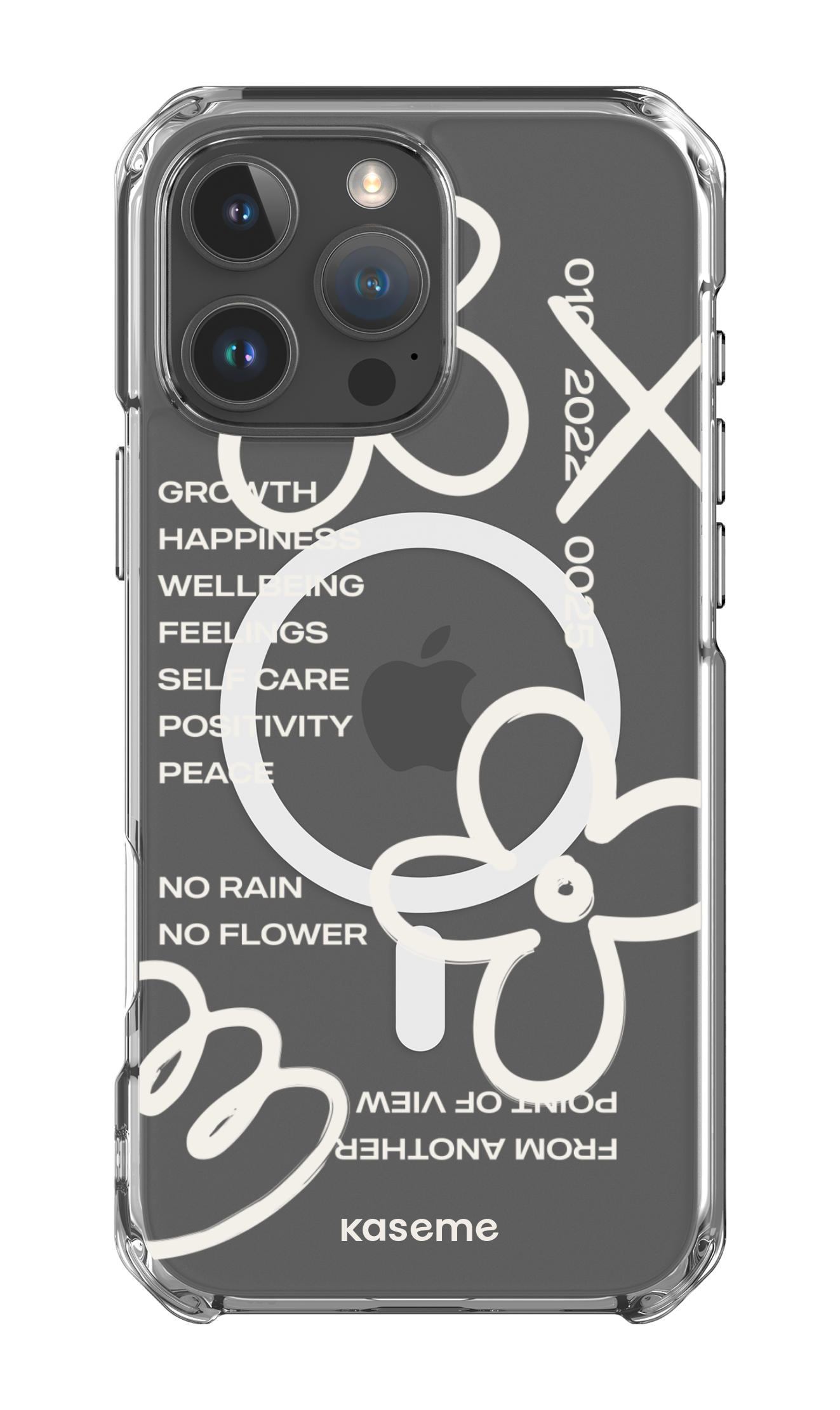 Feelings white clear case - iPhone 16 Pro Max