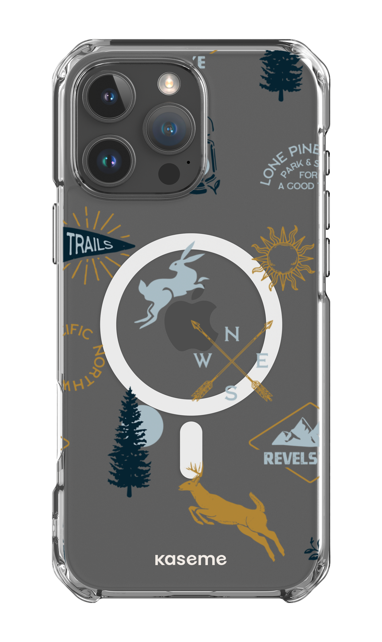 Revelstoke white clear case - iPhone 16 Pro Max