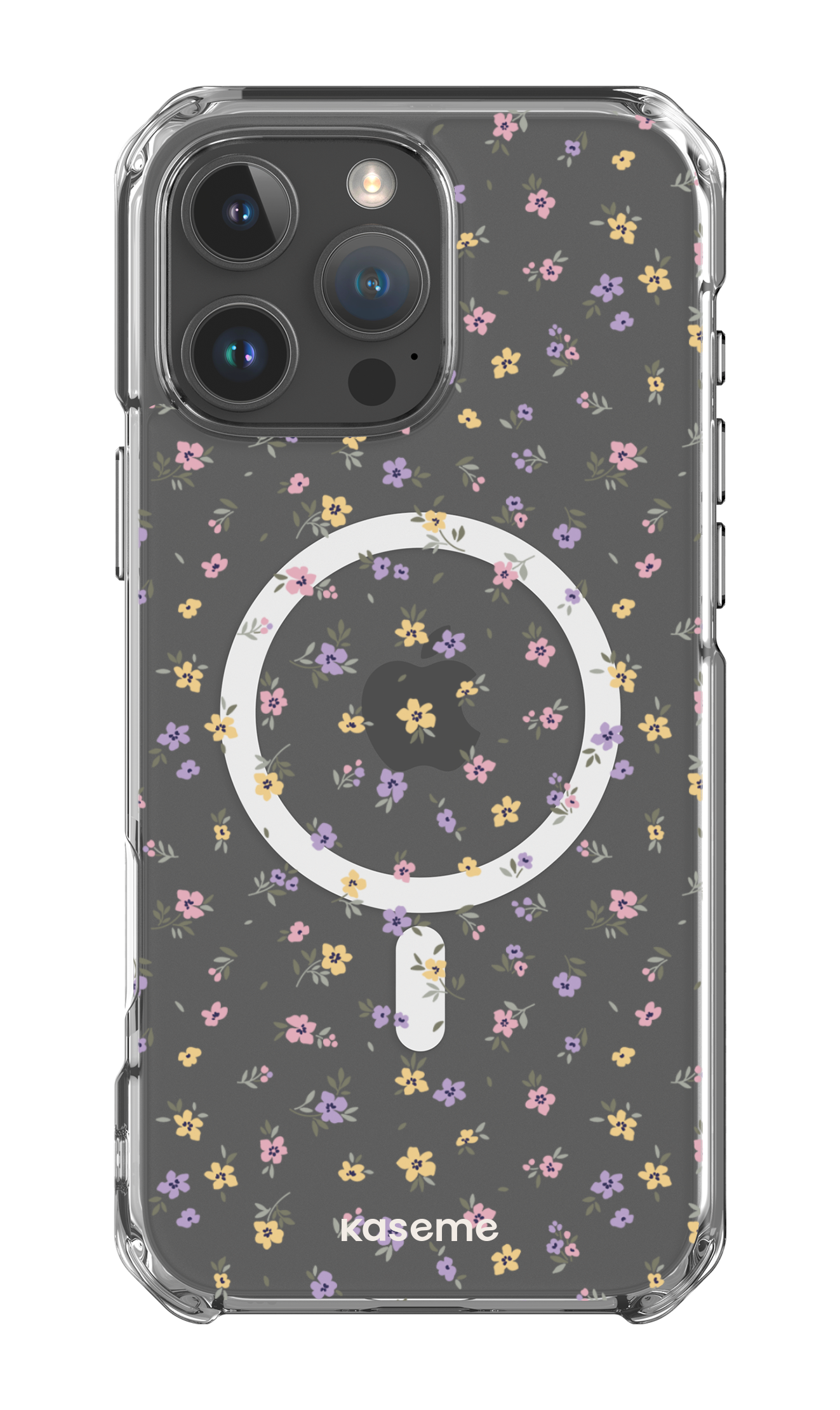 Porcelain Blossom Clear Case - iPhone 16 Pro Max