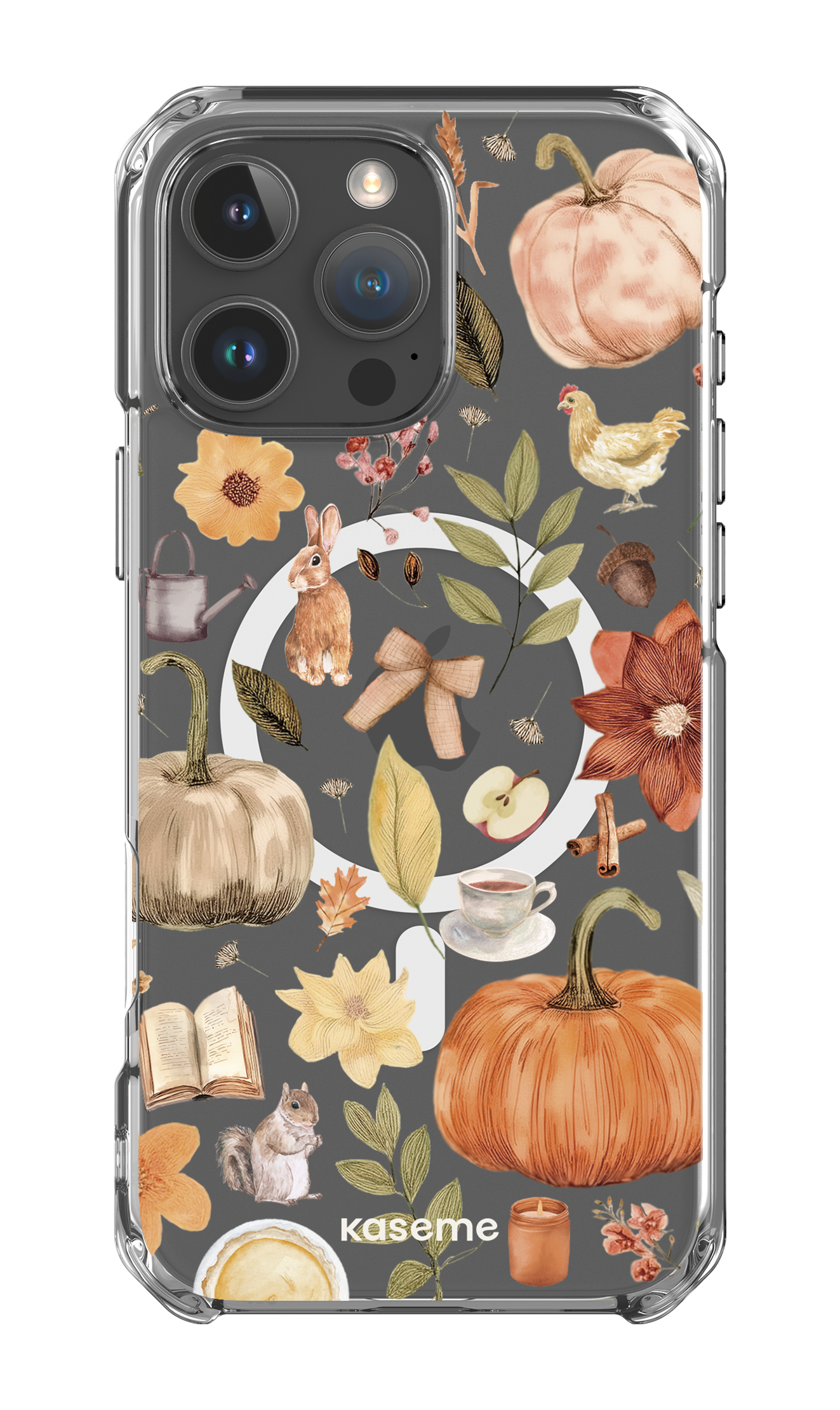 Harvest Hues Clear Case - iPhone 16 Pro Max