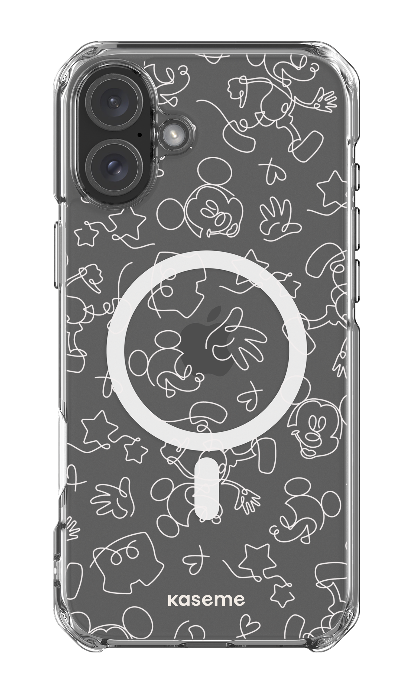 Doodle Clear Case - iPhone 16 Plus