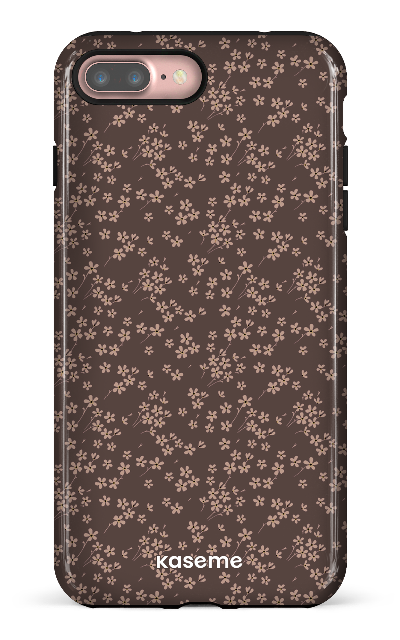 iPhone 7/8 Plus Tough Posy Mocha -