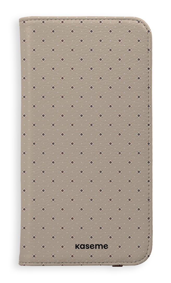 Billie beige Folio Case - iPhone 15